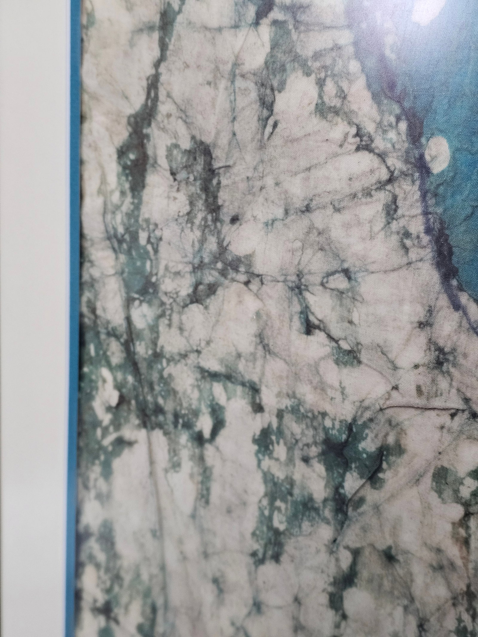 Abstract Penguin Batik Textile Artwork - 5