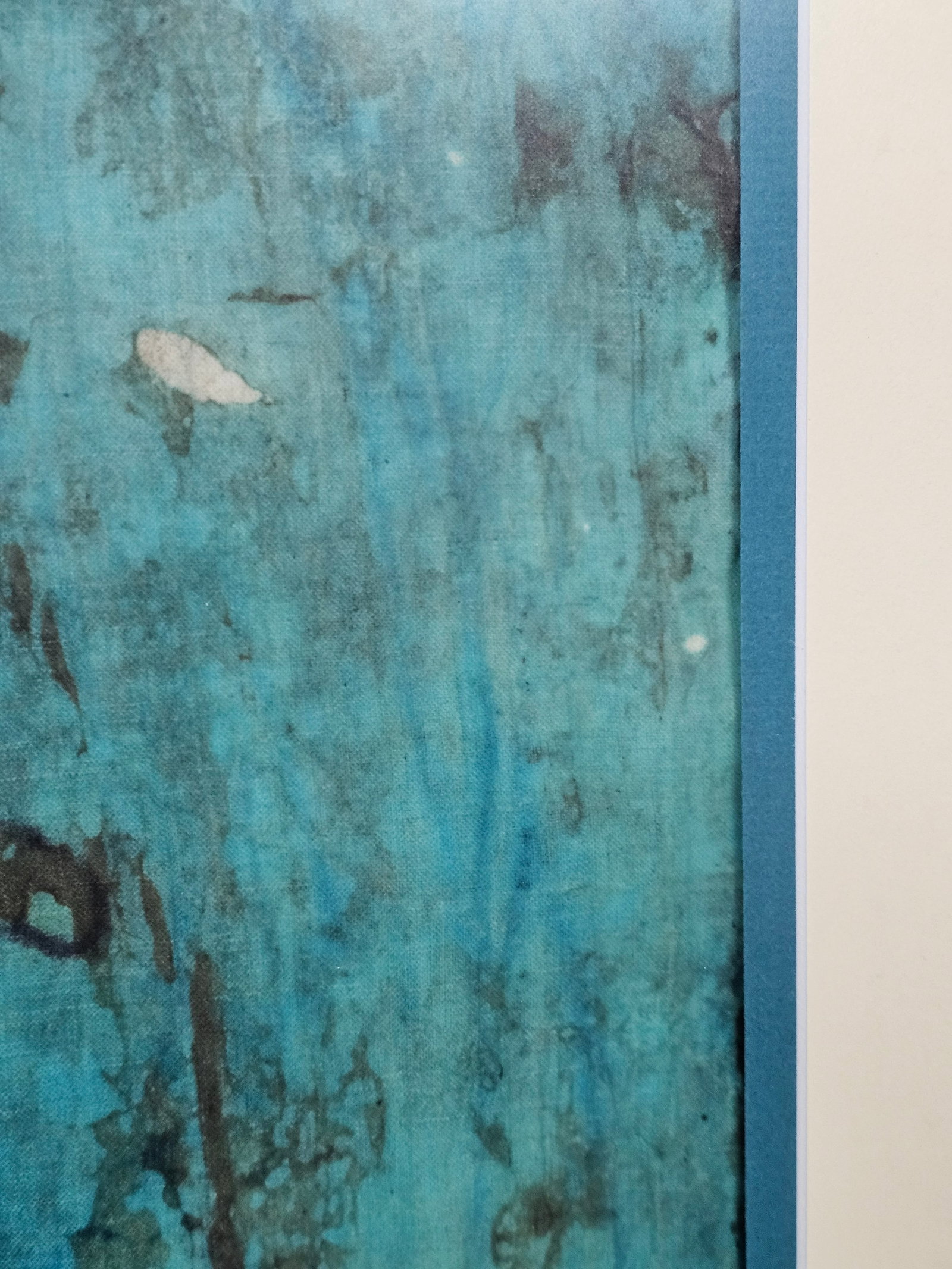 Abstract Penguin Batik Textile Artwork - 9