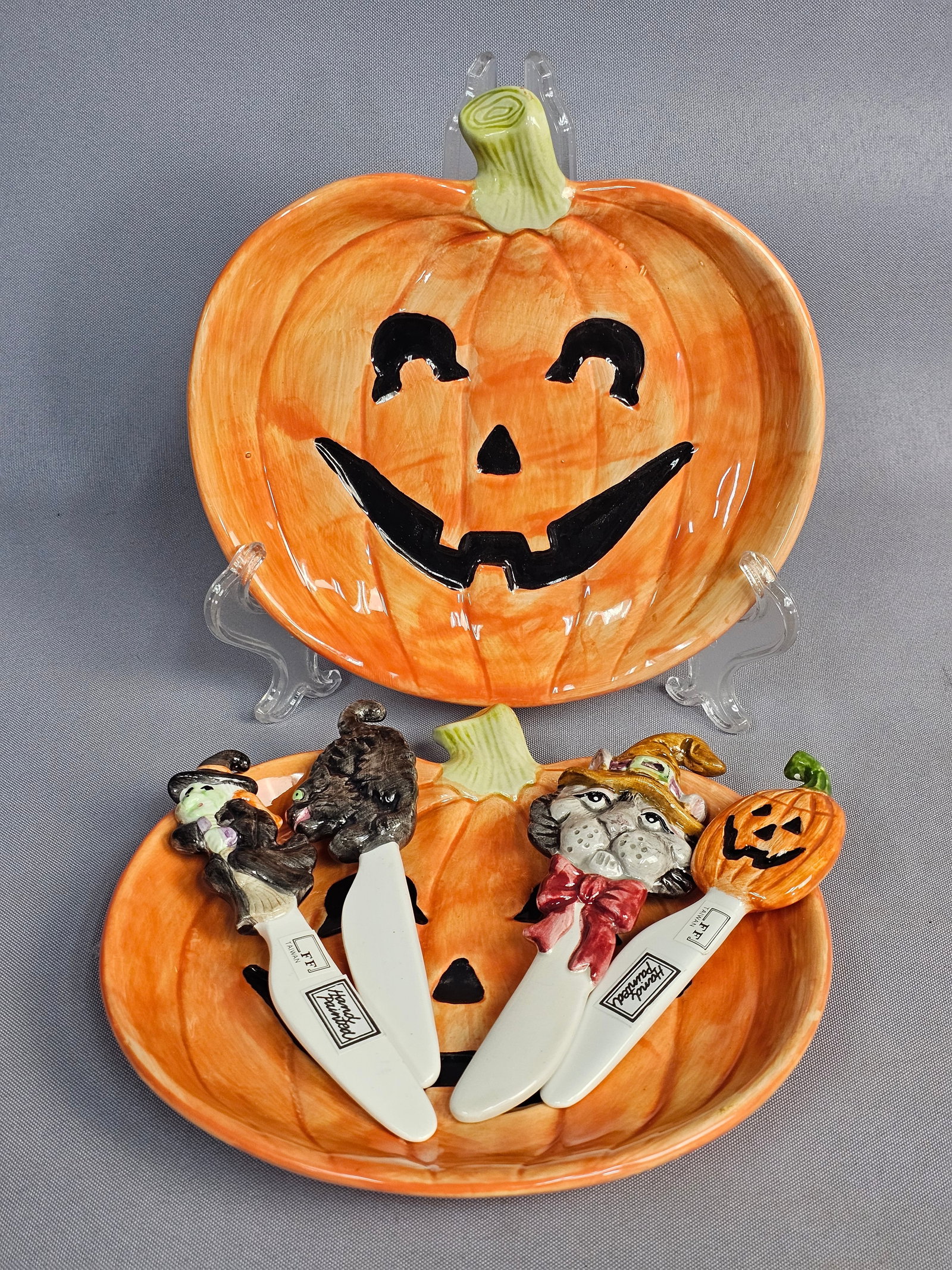 Fitz and Floyd Halloween Serving Set (1 of 11)