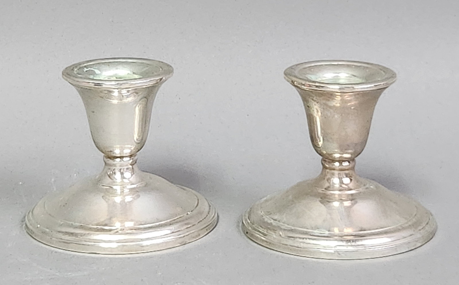 International Sterling Candlesticks 458.75 Grams (1 of 8)