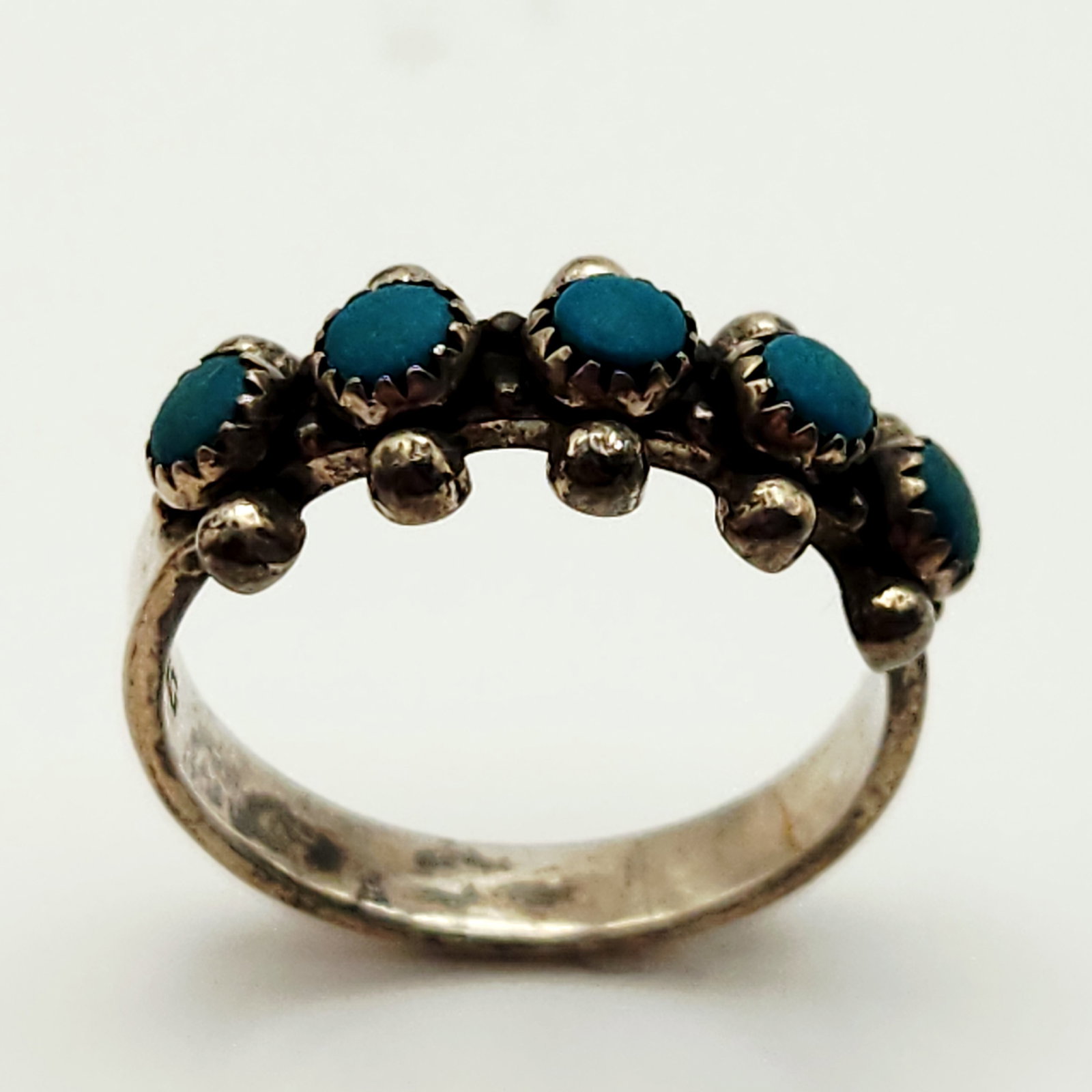 Turquoise Sterling Ring 2.9 Grams (1 of 6)