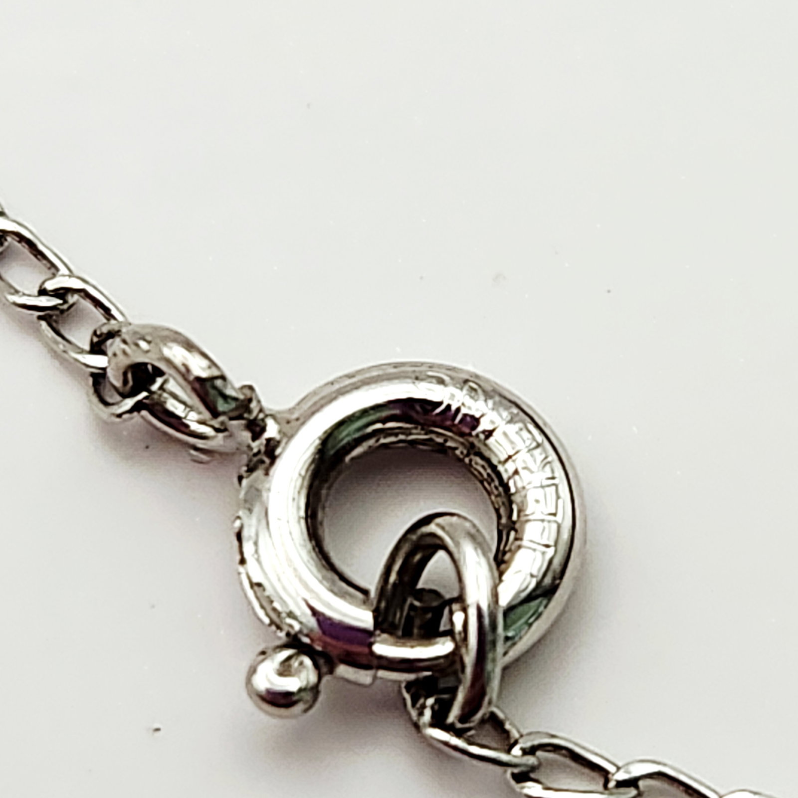 Silver Tone Turtle Inlay Necklace - 5