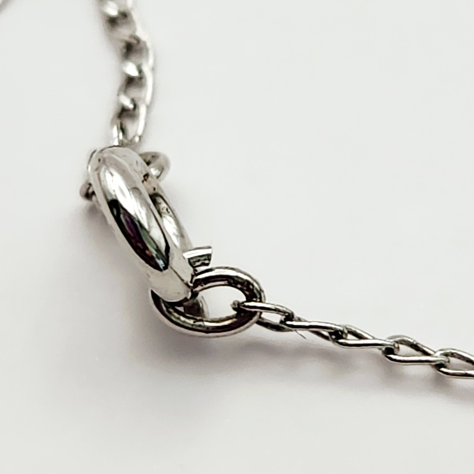 Silver Tone Turtle Inlay Necklace - 6