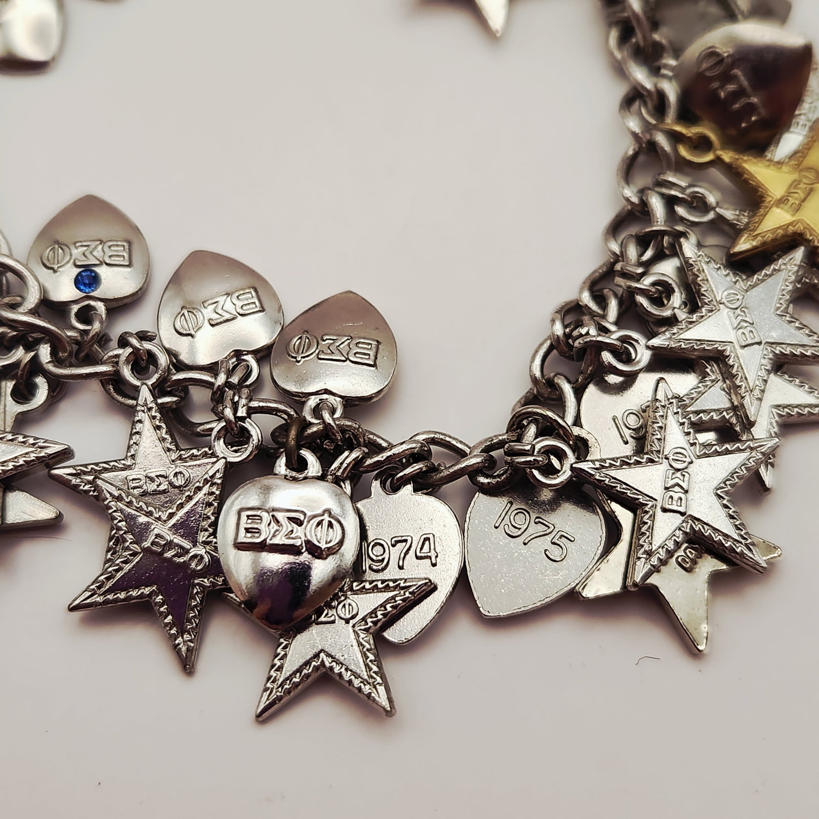 Beta Sigma Phi Charm Bracelet - 2