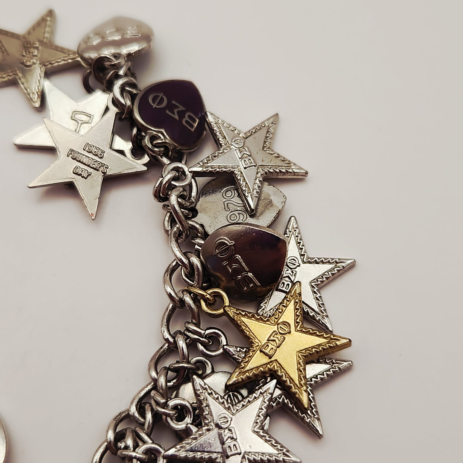 Beta Sigma Phi Charm Bracelet - 3