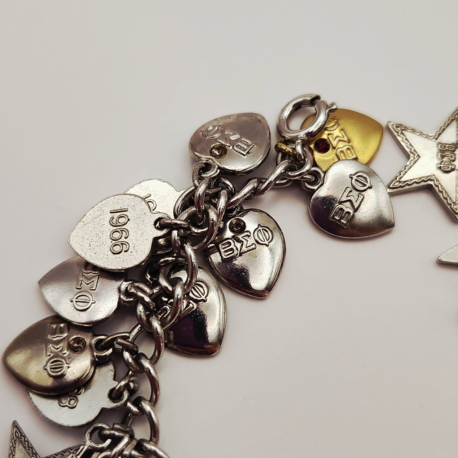 Beta Sigma Phi Charm Bracelet - 4