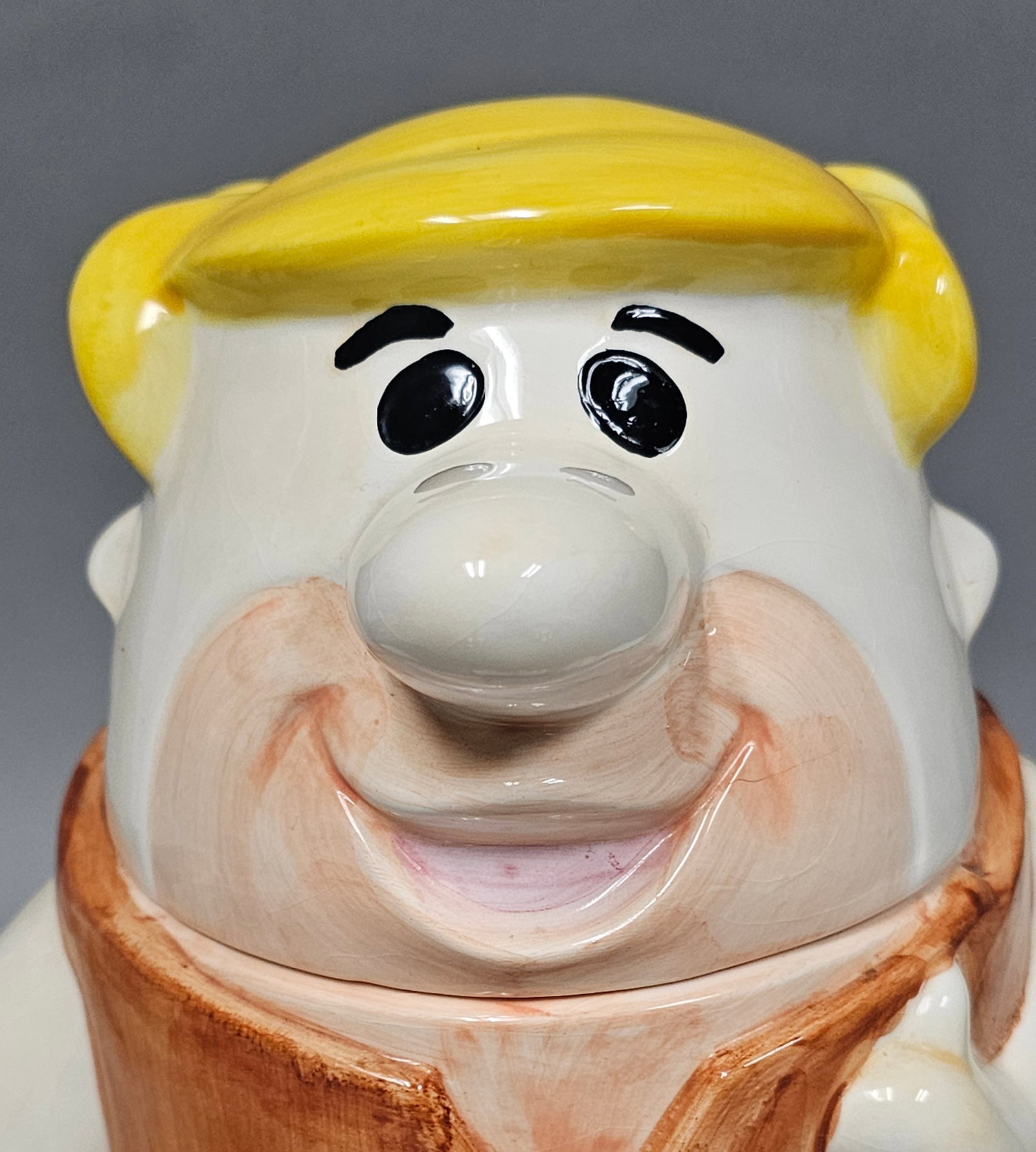 Ceramic Barney Rubble Cookie Jar - 3