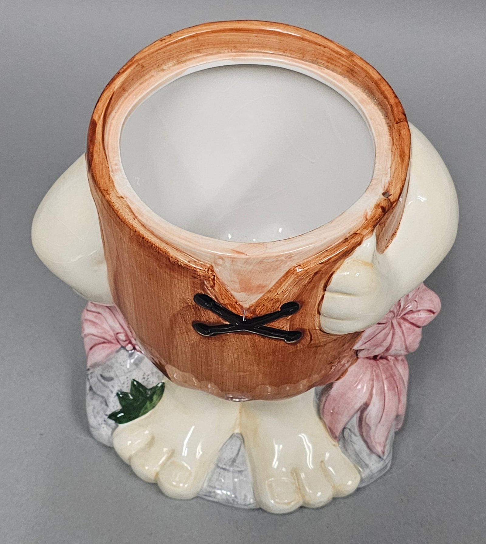 Ceramic Barney Rubble Cookie Jar - 6