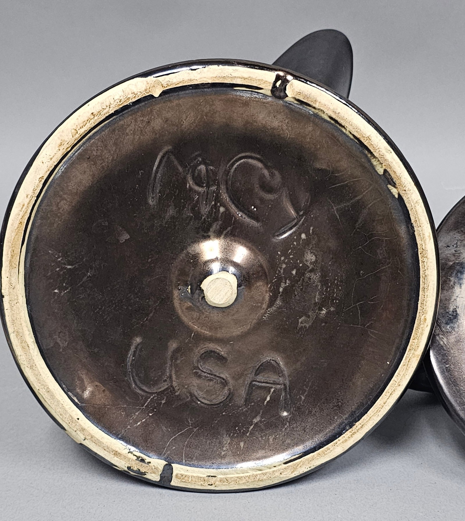 McCoy Hammered Ceramic Cookie Kettle - 7