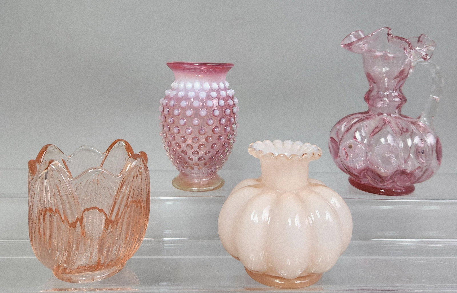 Fenton & Cranberry Glass Assortment (1 of 13)