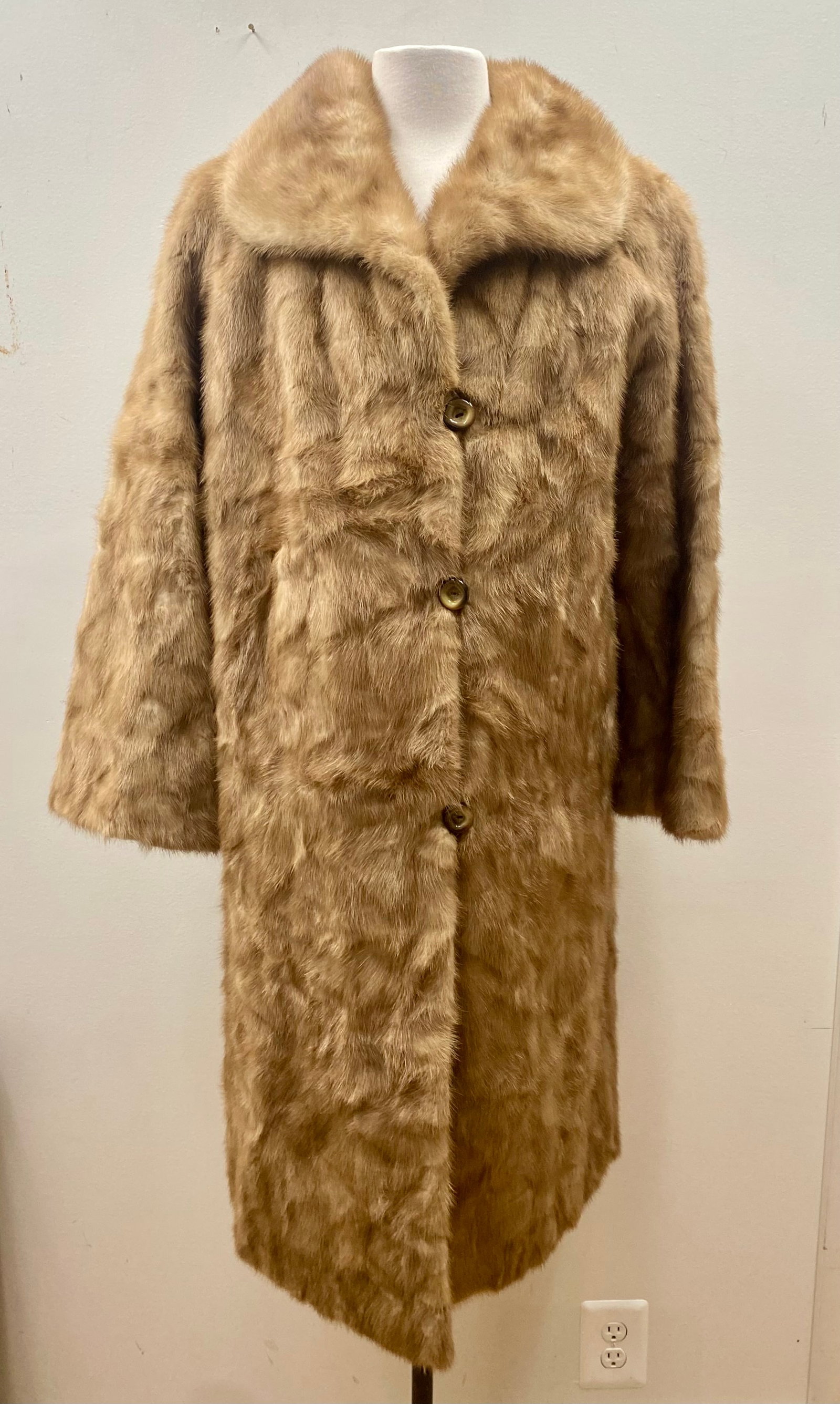 Nigbor Furs Autumn Haze Pieced Mink Coat (1 of 10)