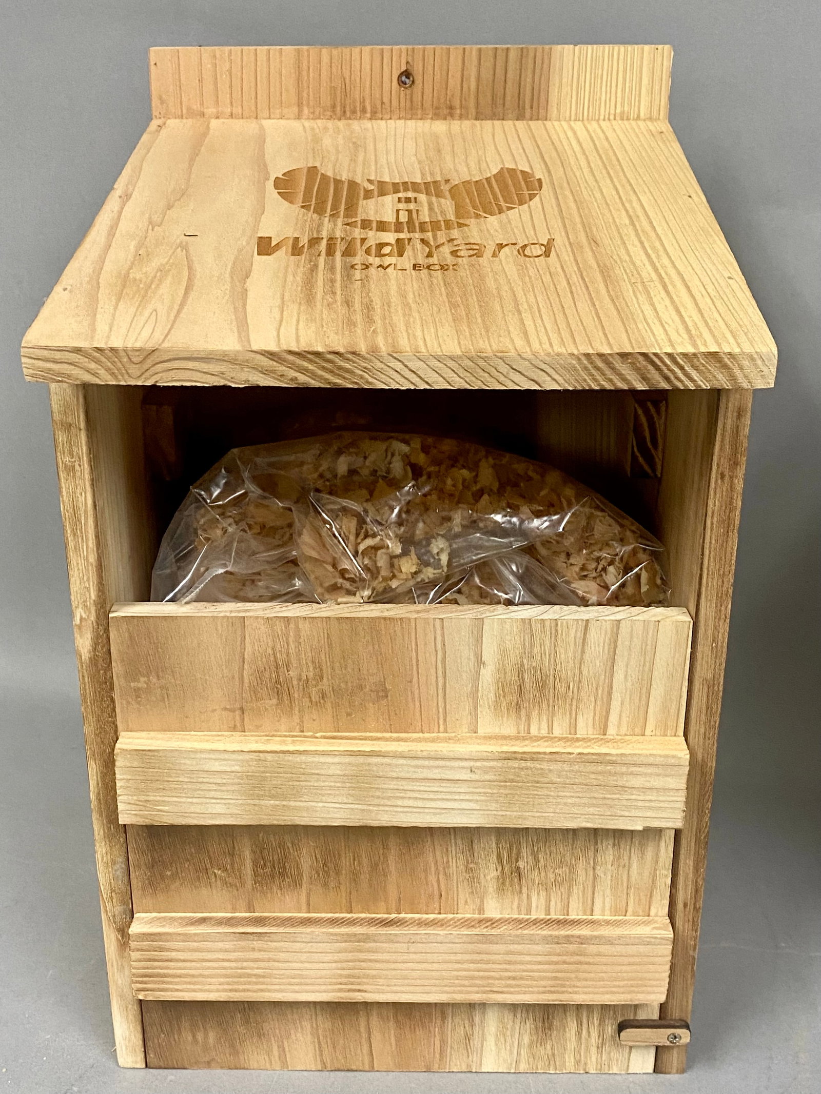 WildYard Cedar Prebuilt Owl Nesting Box - 2