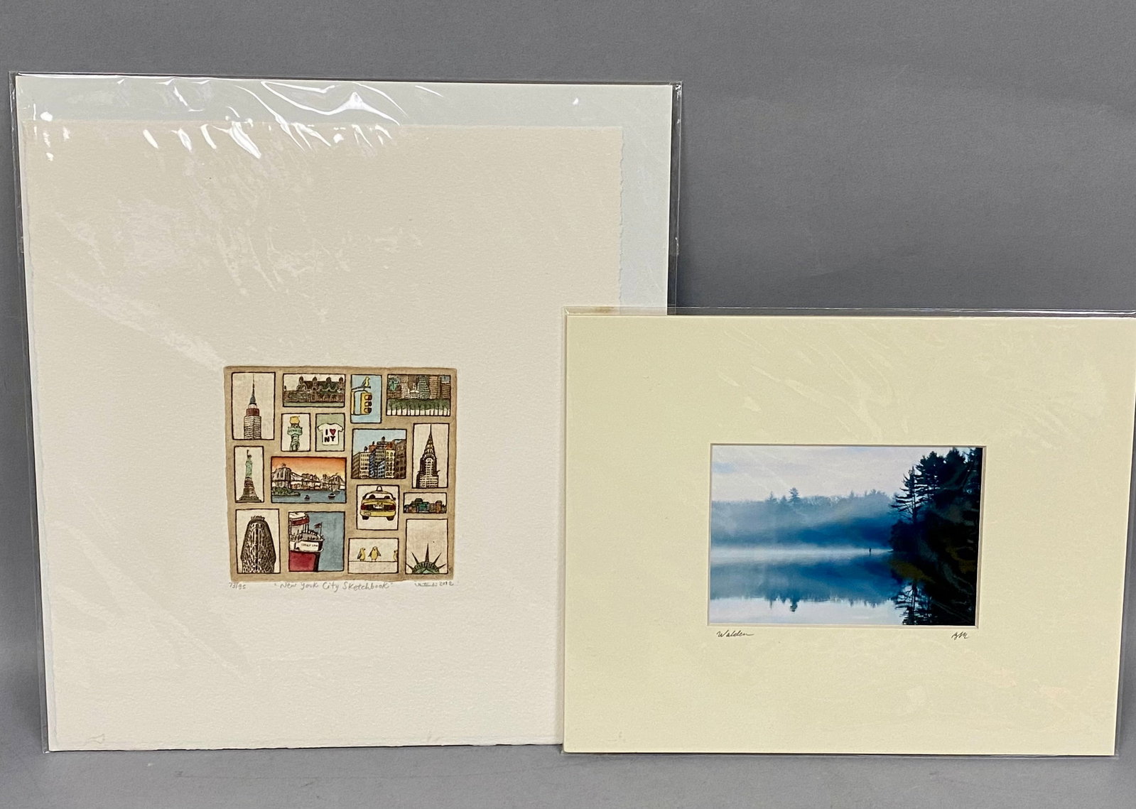 Watanabe NYC Etching & Bonnie McGrath Photograph (1 of 5)