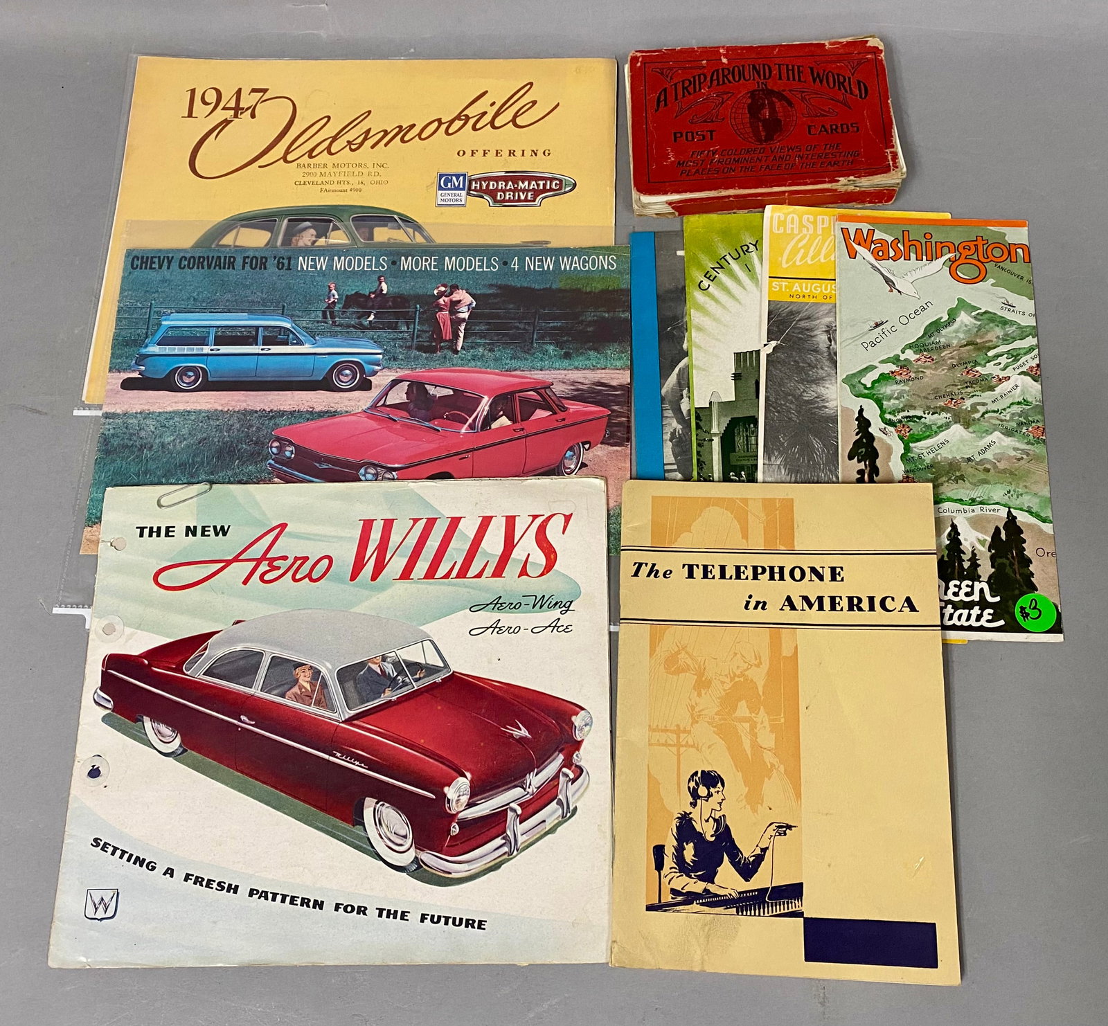 Vintage Automotive & Travel Paper Ephemera (1 of 12)