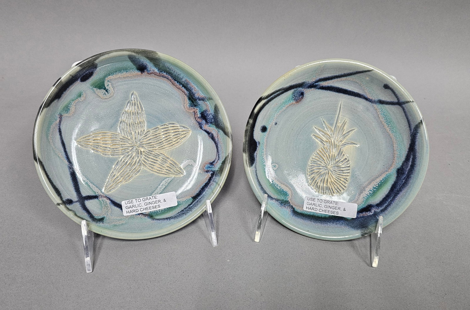 Alyssa Clayeclectics Ceramic Starfish & Pineapple Graters (1 of 6)