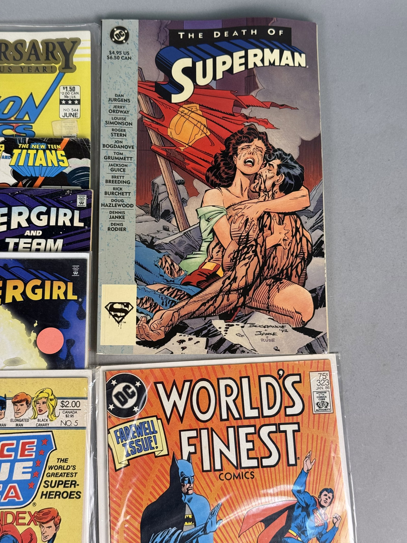 DC Comics Superman Comic Book Lot - 2