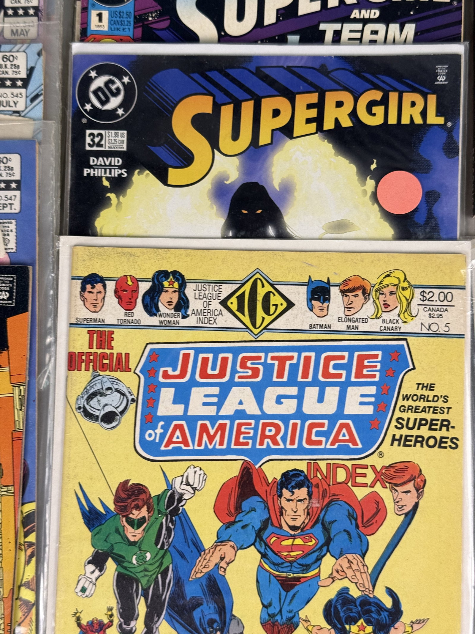 DC Comics Superman Comic Book Lot - 5