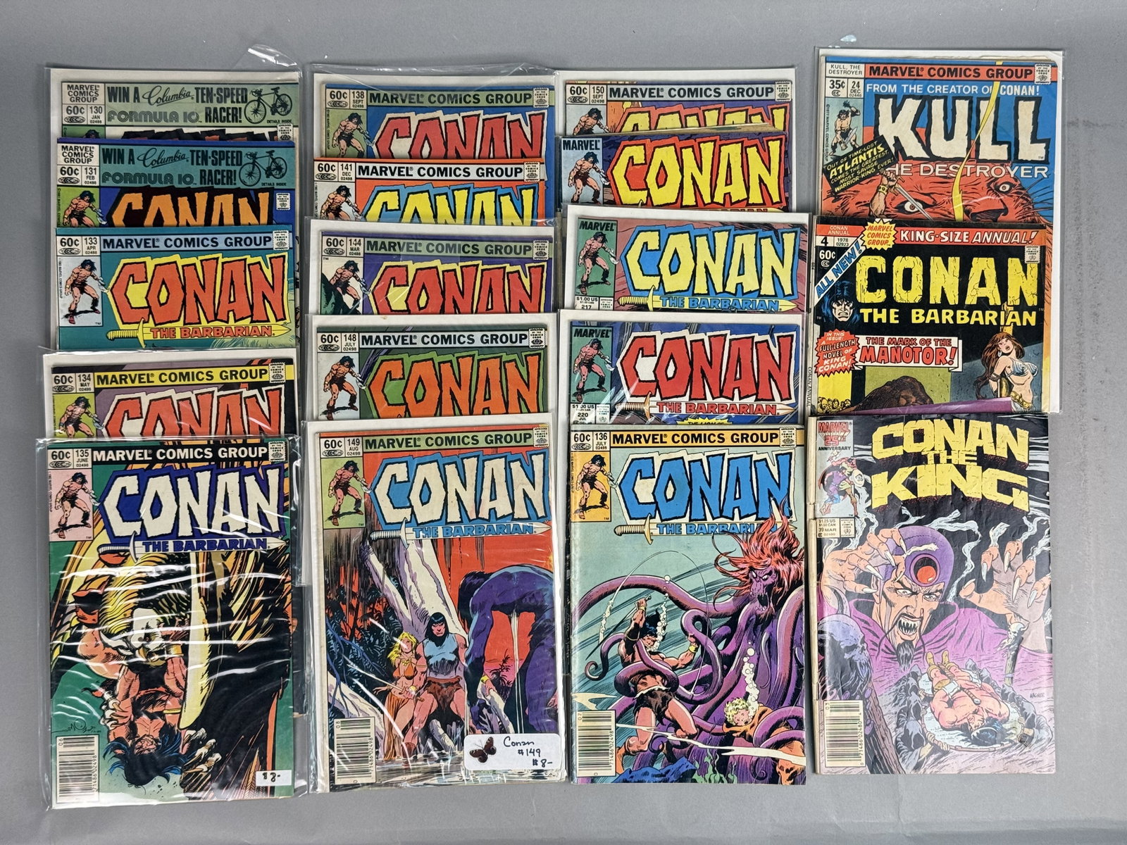 A Collection of Marvel Conan Comics (1 of 7)