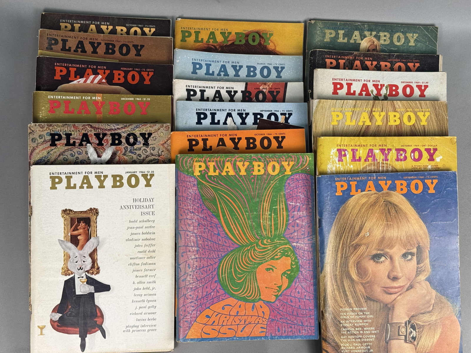 Group of Eighteen 1960s Playboy Magazines (1 of 11)