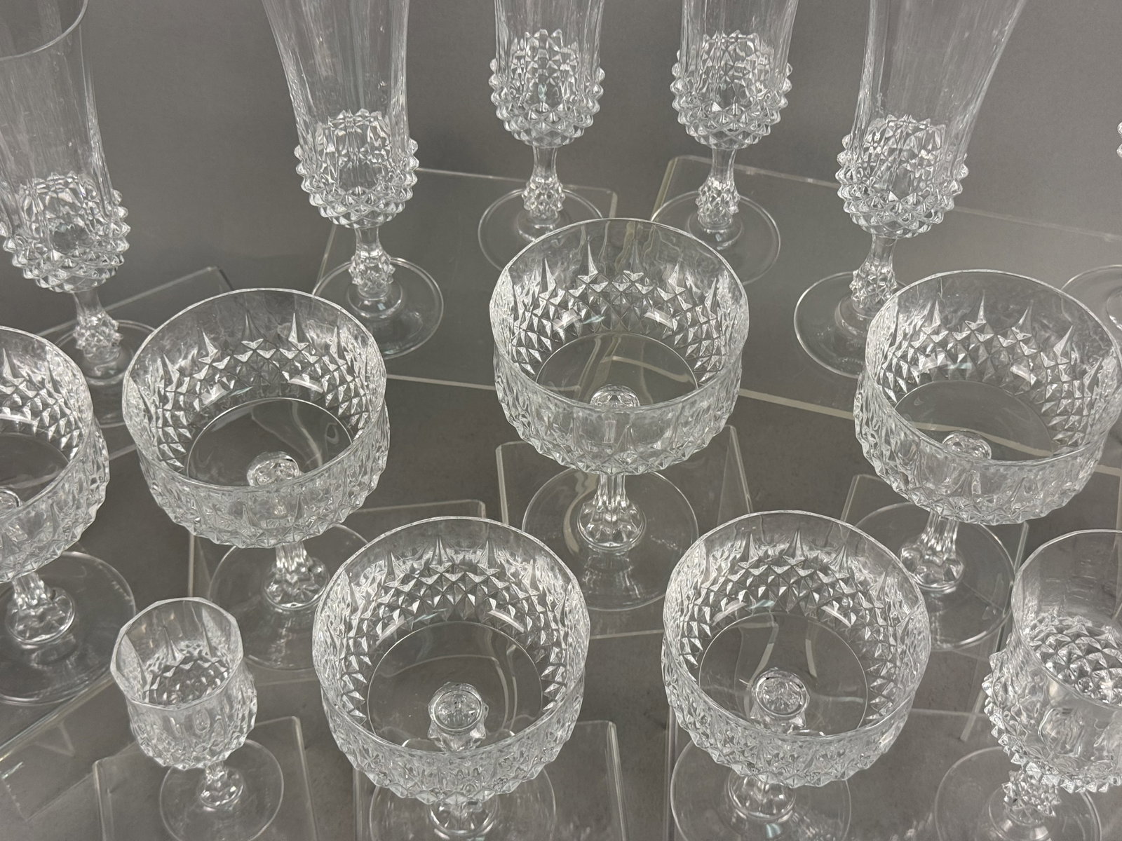 Cristal d'Arques Longchamp Crystal Stemware - 3