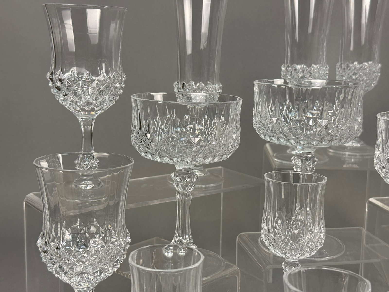 Cristal d'Arques Longchamp Crystal Stemware - 4