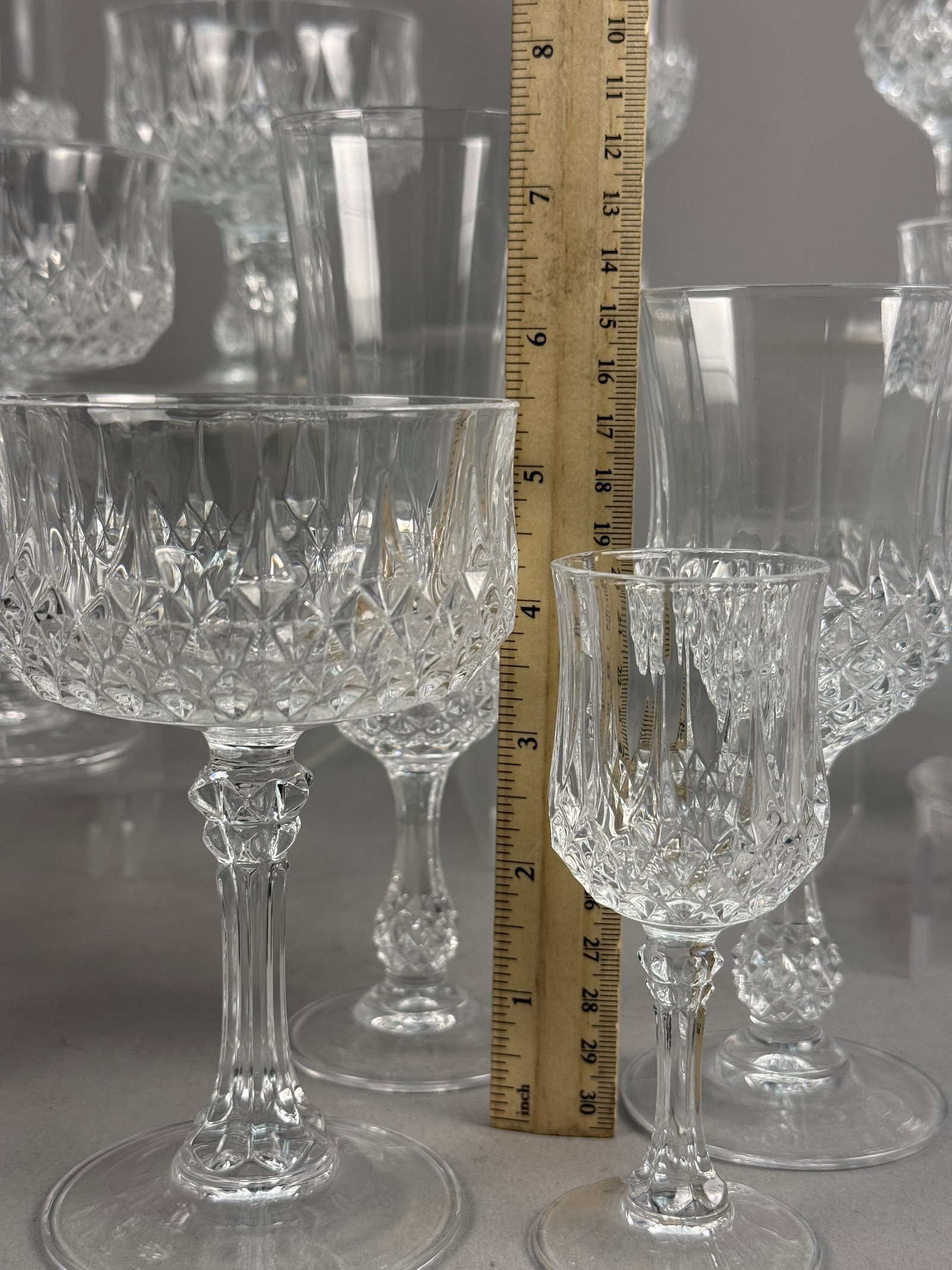 Cristal d'Arques Longchamp Crystal Stemware - 7