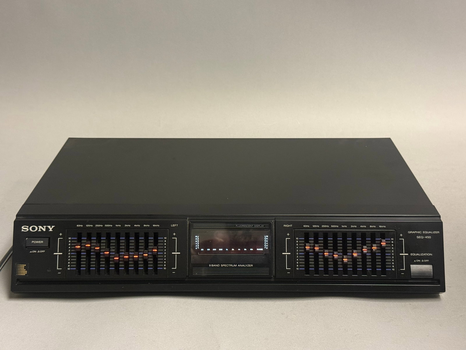 Sony Black Graphic Equalizer SEQ-450 (1 of 8)