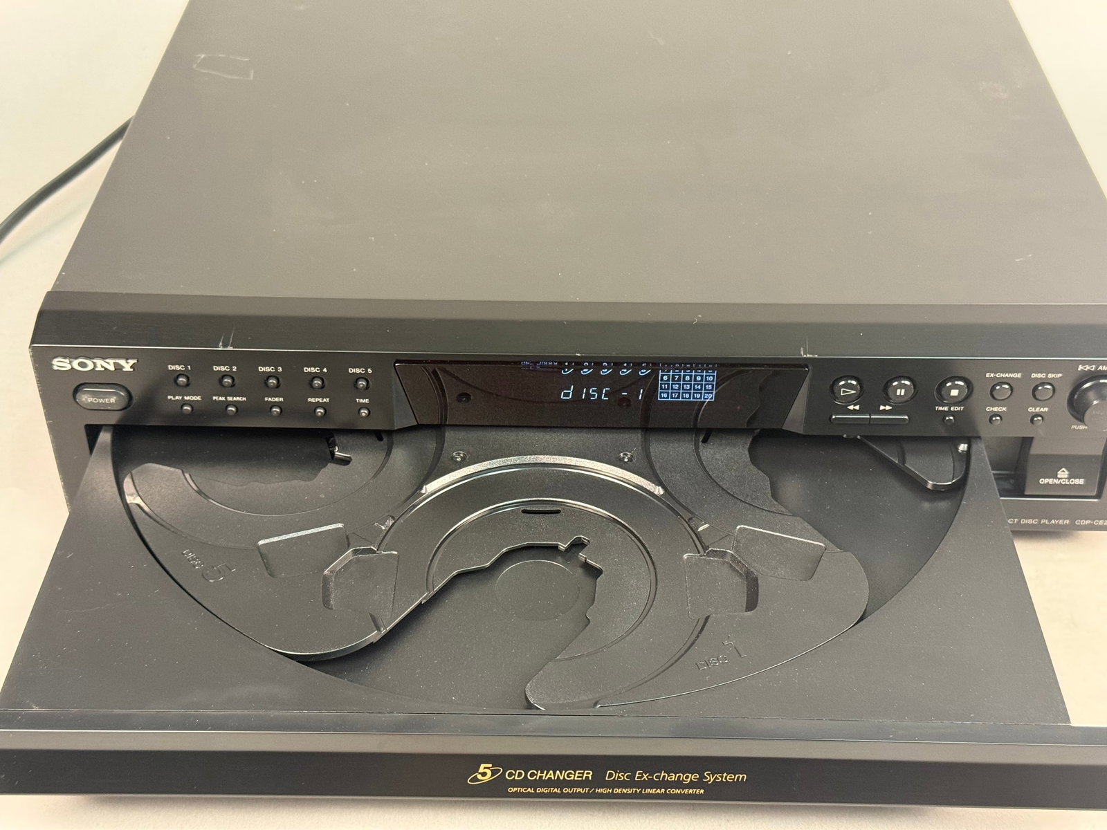 Sony CDP-CE275 5-Disc CD Changer - 2