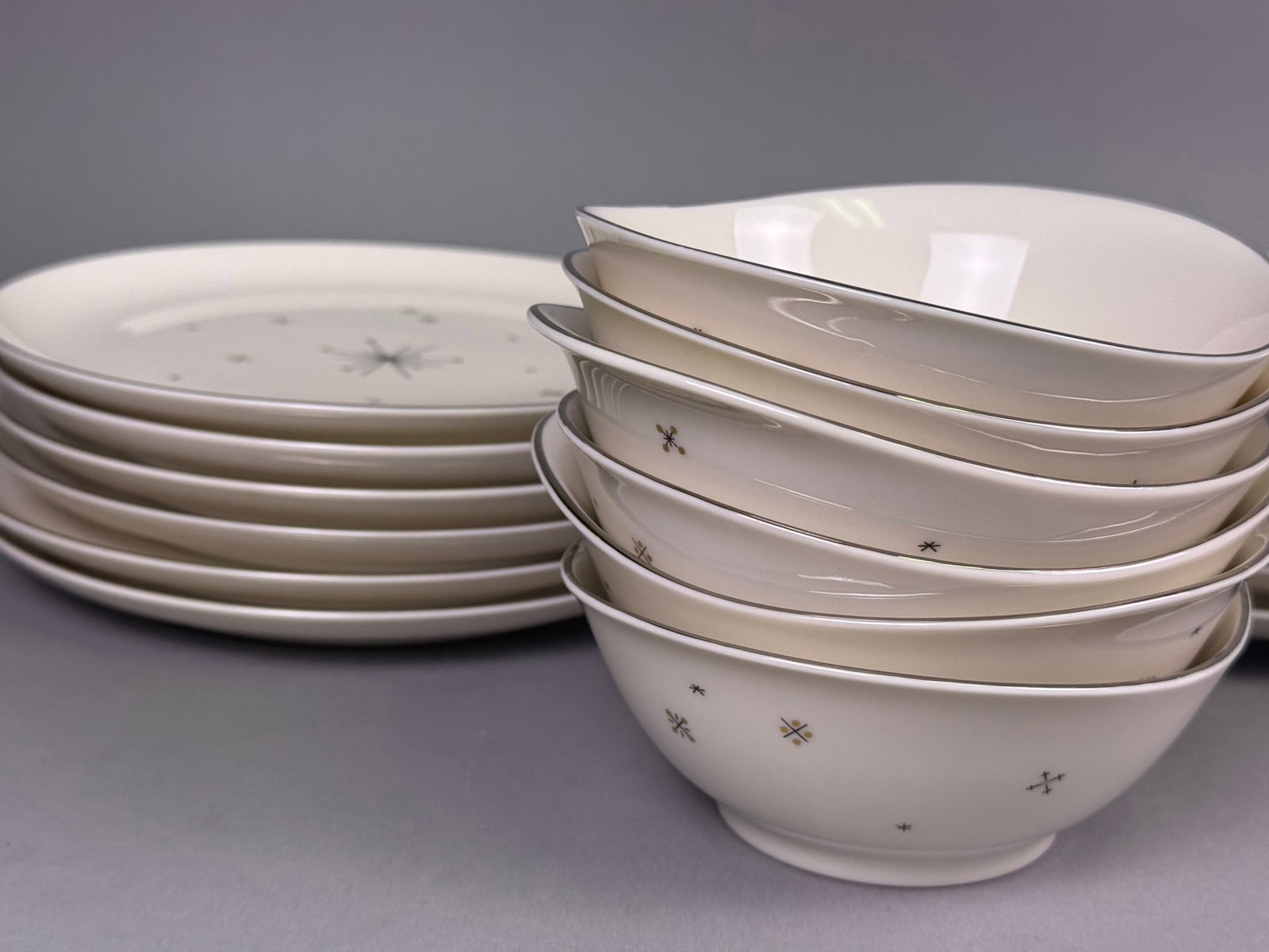 32pc Syracuse Evening Star China Dinnerware Set - 10