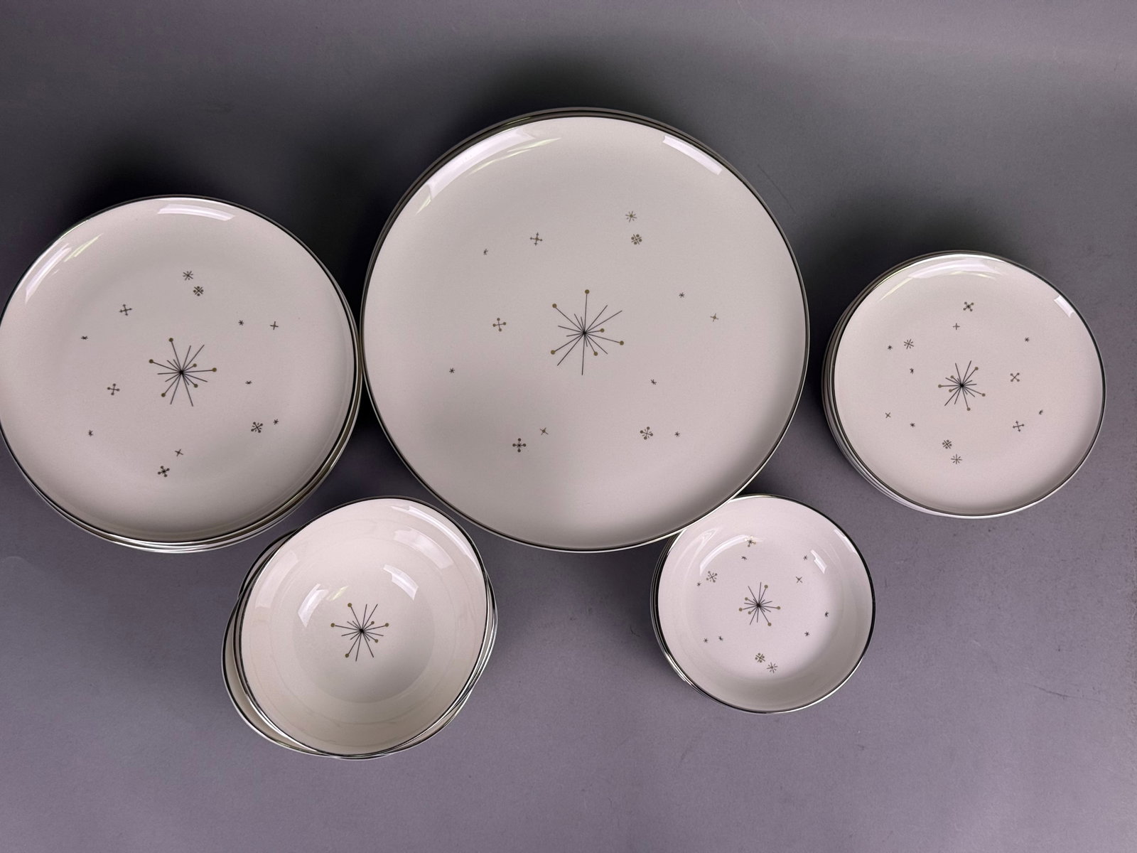 32pc Syracuse Evening Star China Dinnerware Set - 2