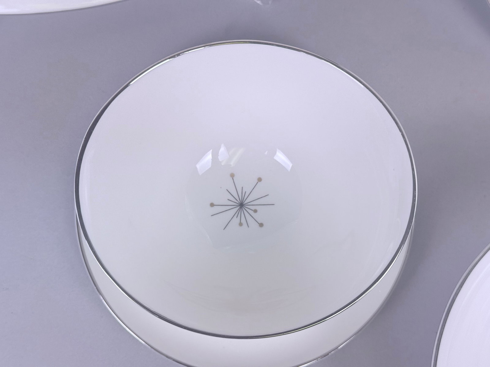 Syracuse Evening Star Porcelain Serving Set - 6