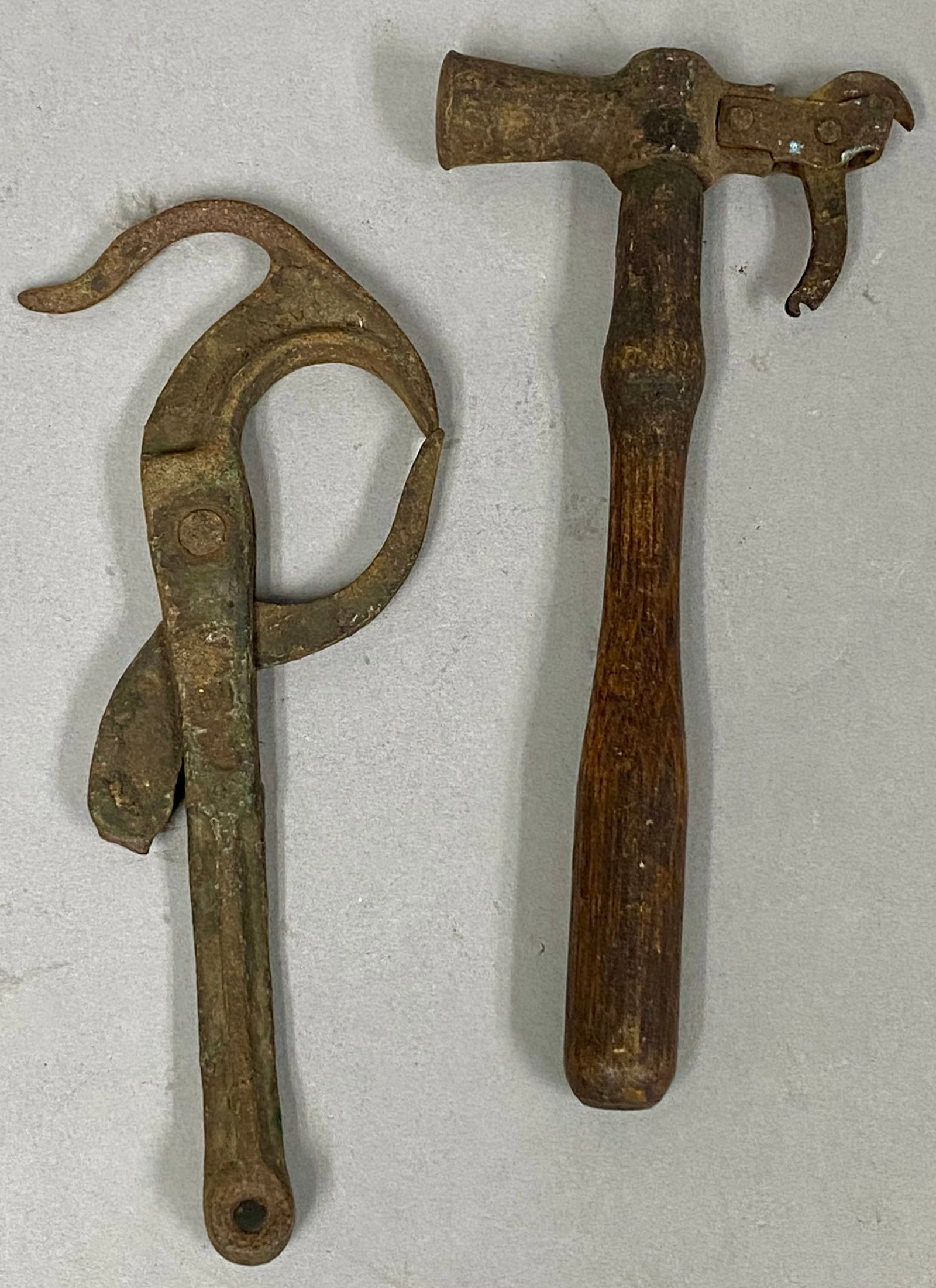 Two Antique Multi-Function Hand Tools (1 of 7)