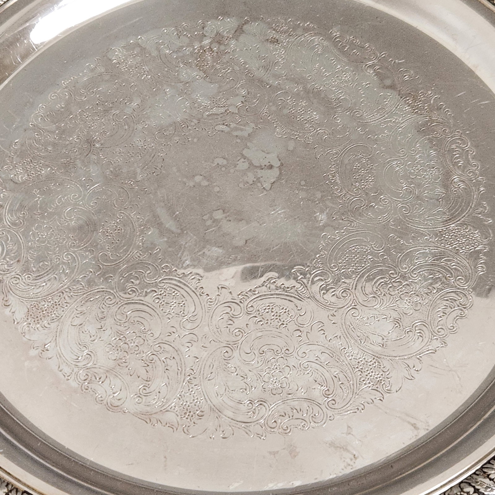 Three American Silver-Plated Serving Trays - 3