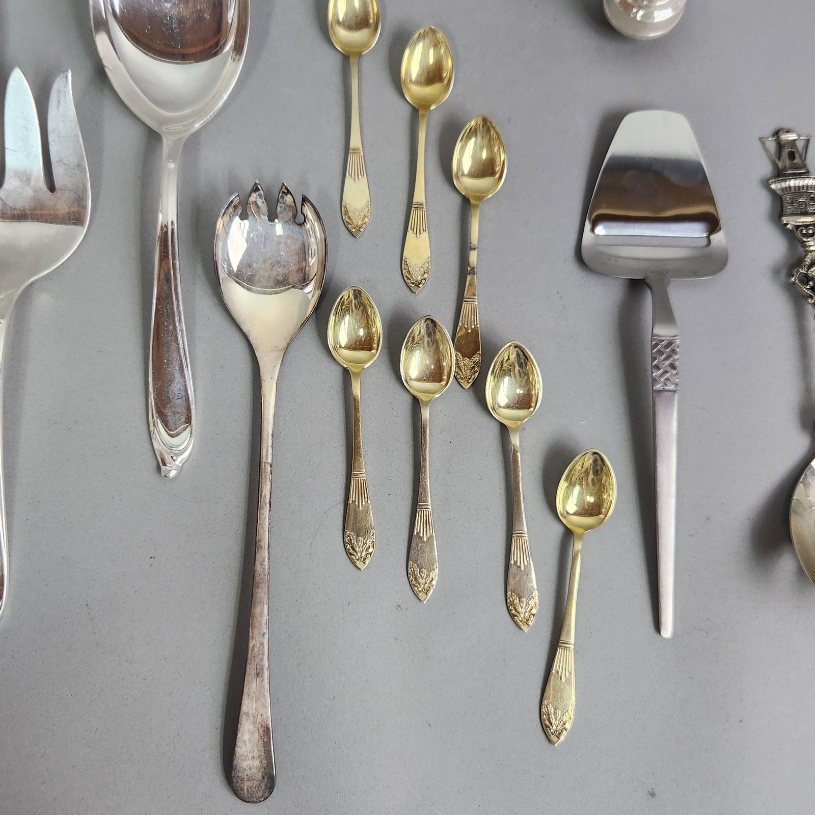 Decorative Silver Plate Serving Pieces - 3