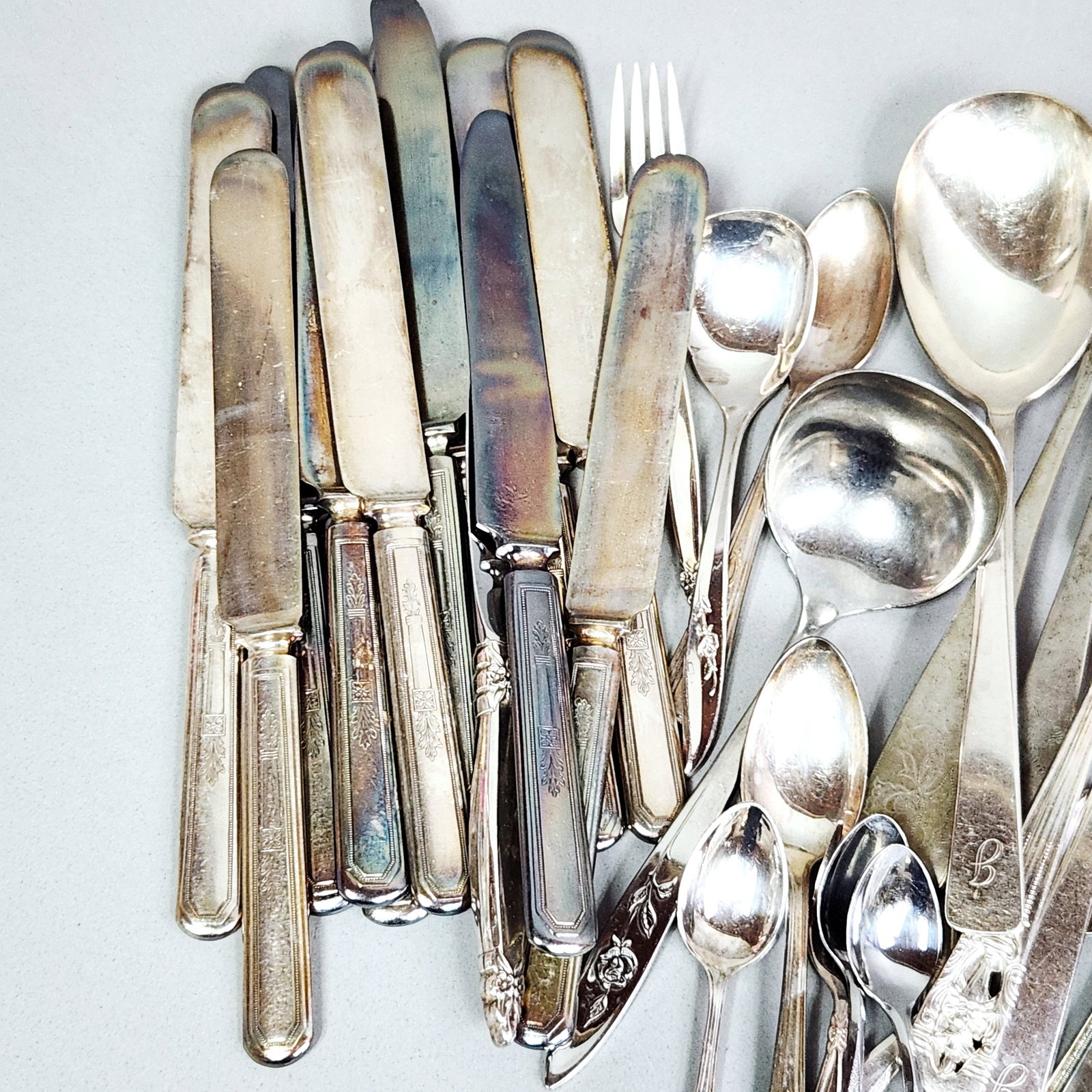 Assorted Vintage Silver-Plated Flatware - 2
