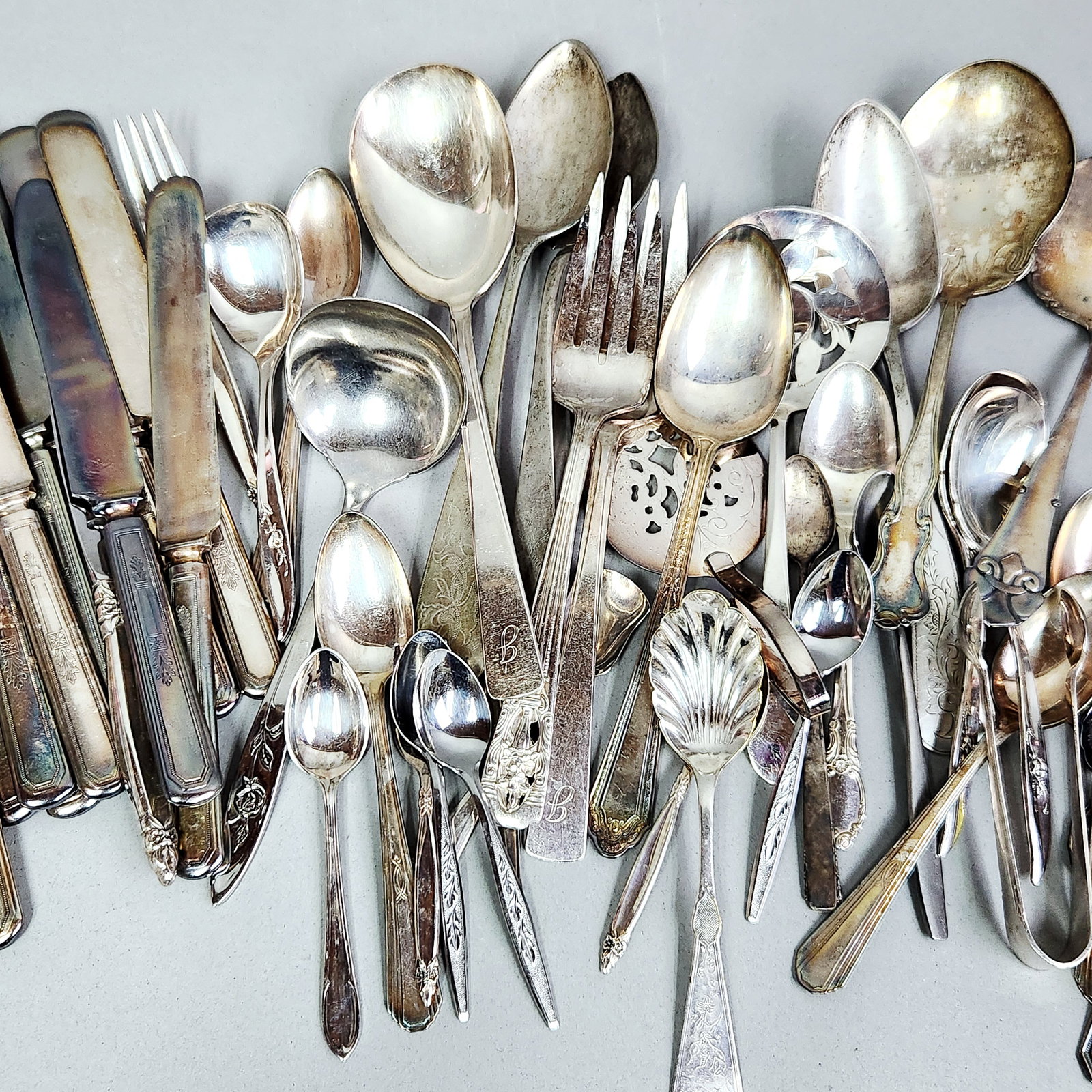 Assorted Vintage Silver-Plated Flatware - 3