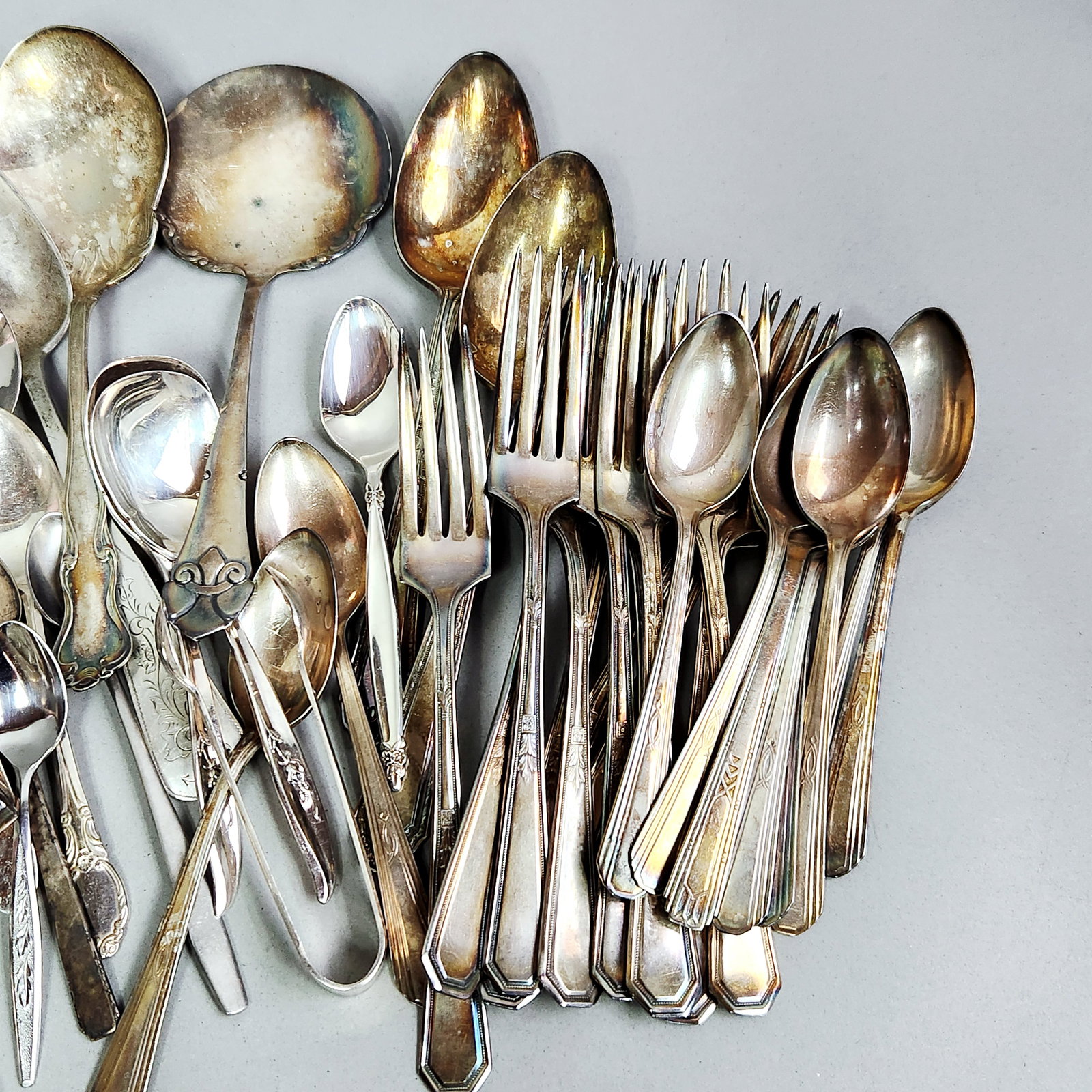 Assorted Vintage Silver-Plated Flatware - 5