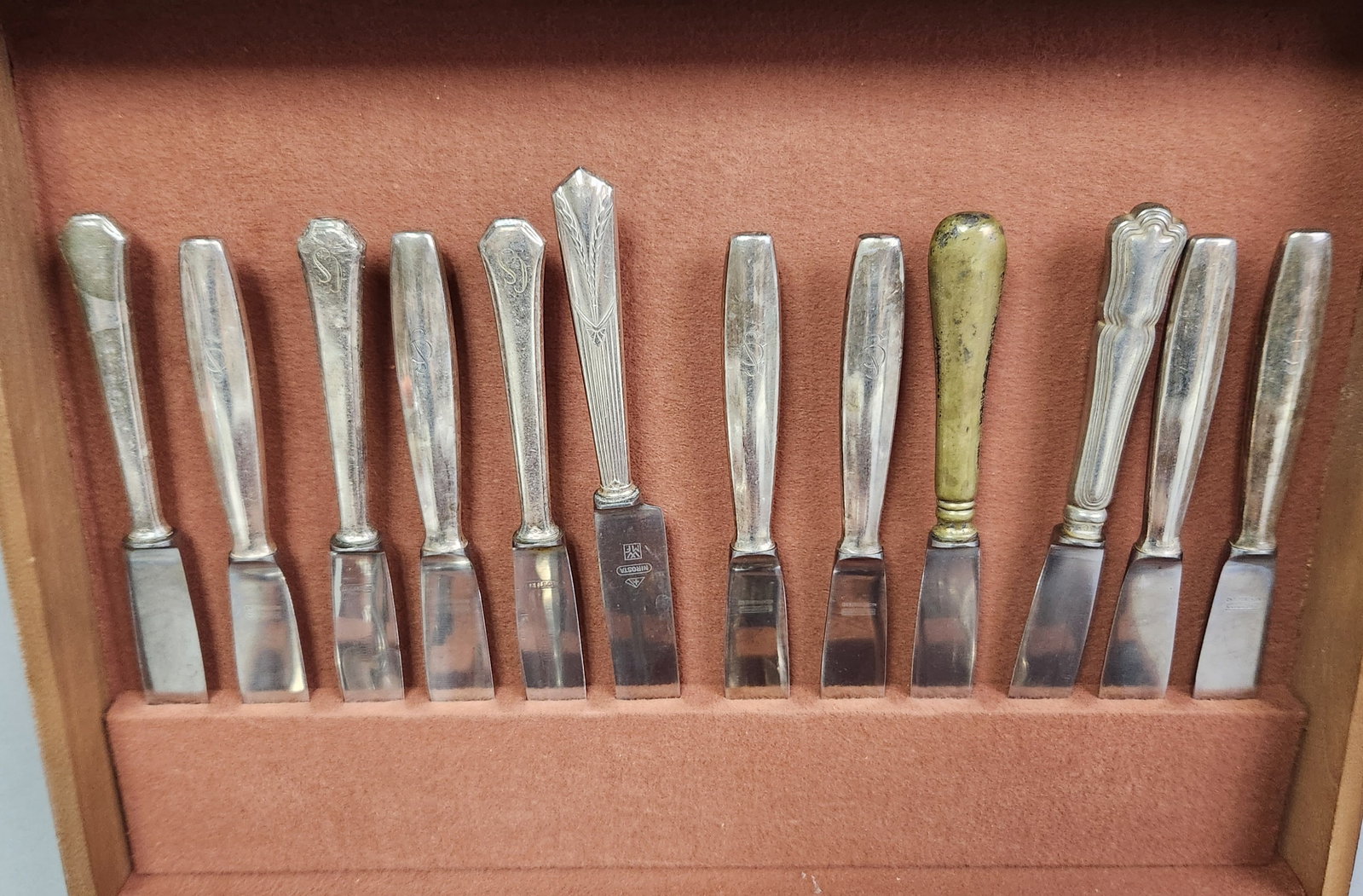 Silver-Plated Flatware & Chest - 2