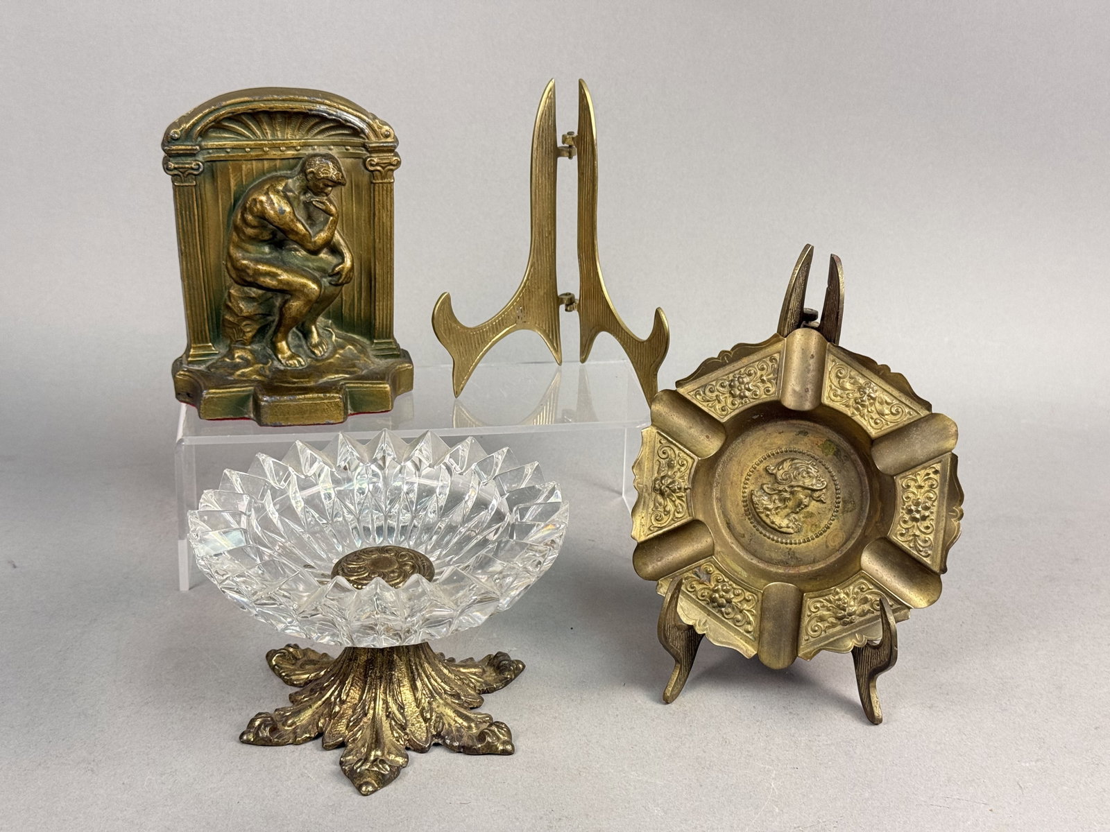 German Brass Ashtray & Tabletop Group (1 of 11)