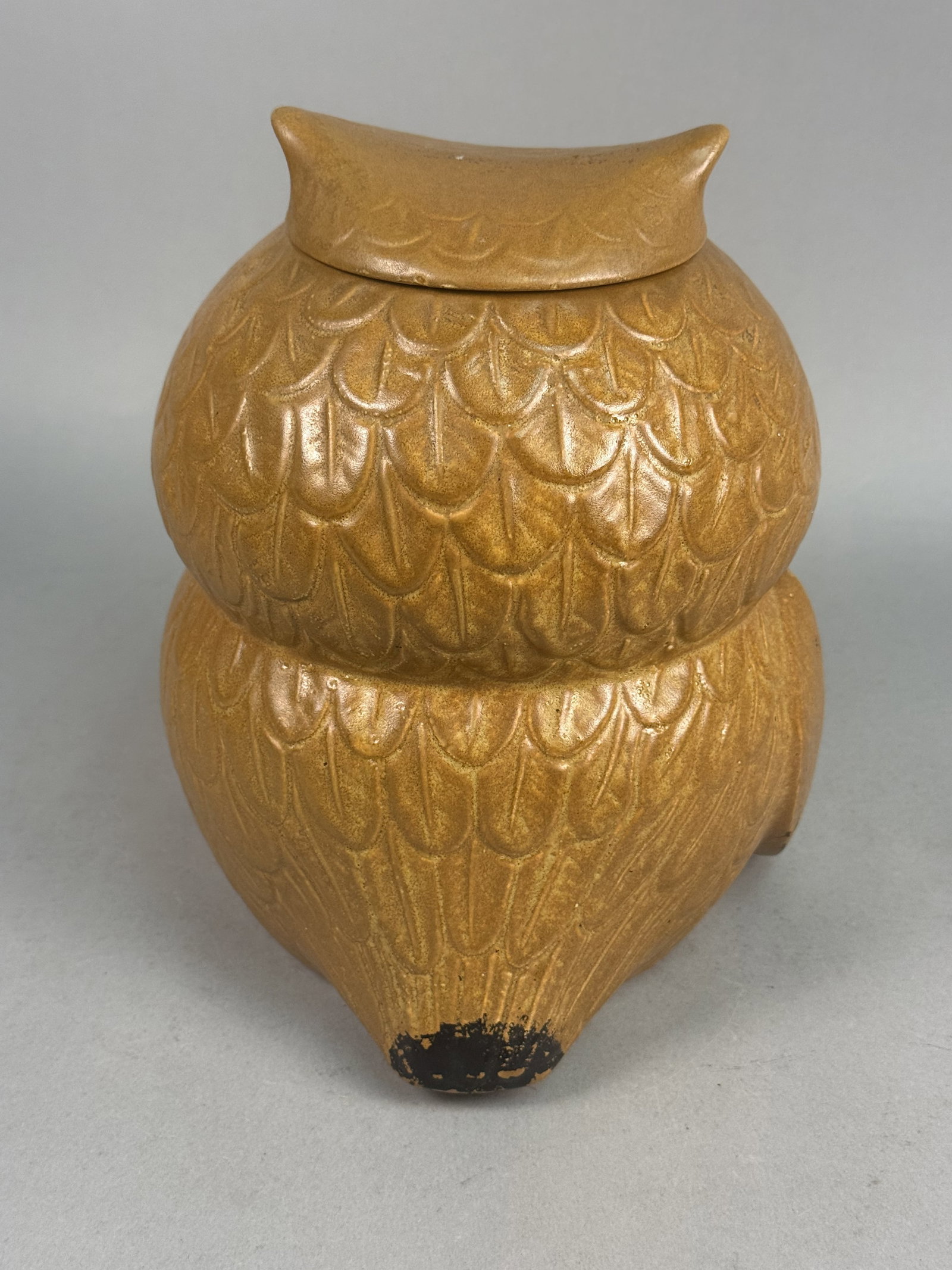 McCoy Earthenware Brown Owl Cookie Jar - 2