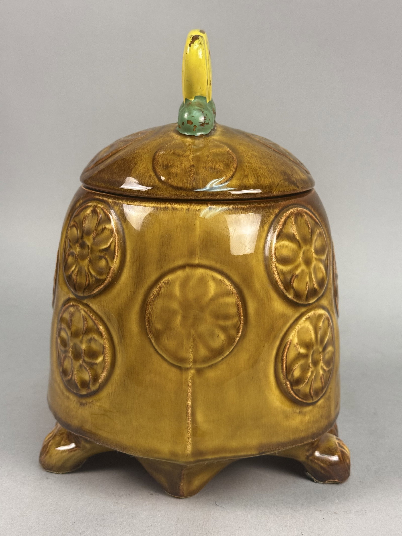 McCoy Ceramic Turtle Cookie Jar - 5