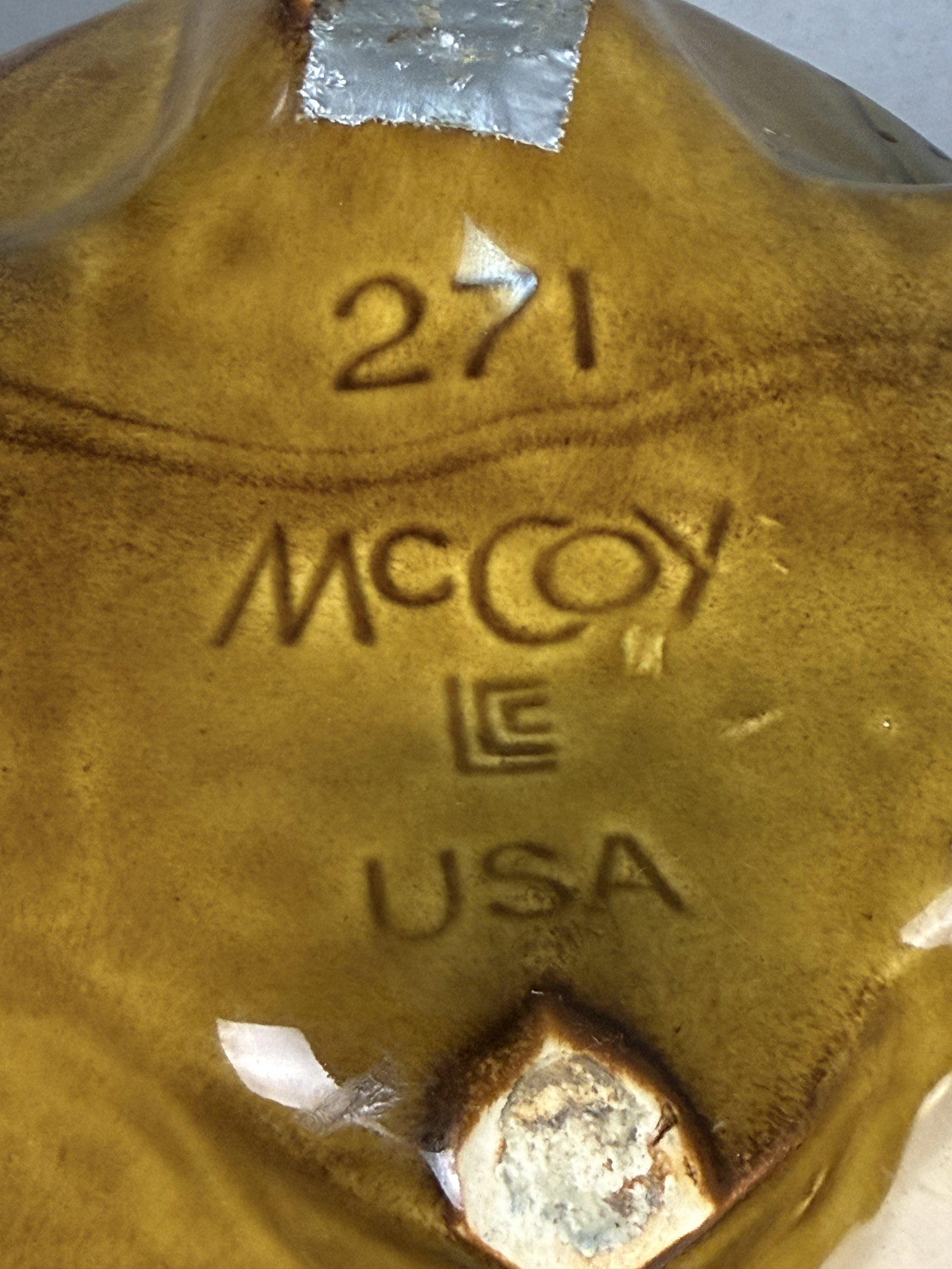 McCoy Ceramic Turtle Cookie Jar - 8