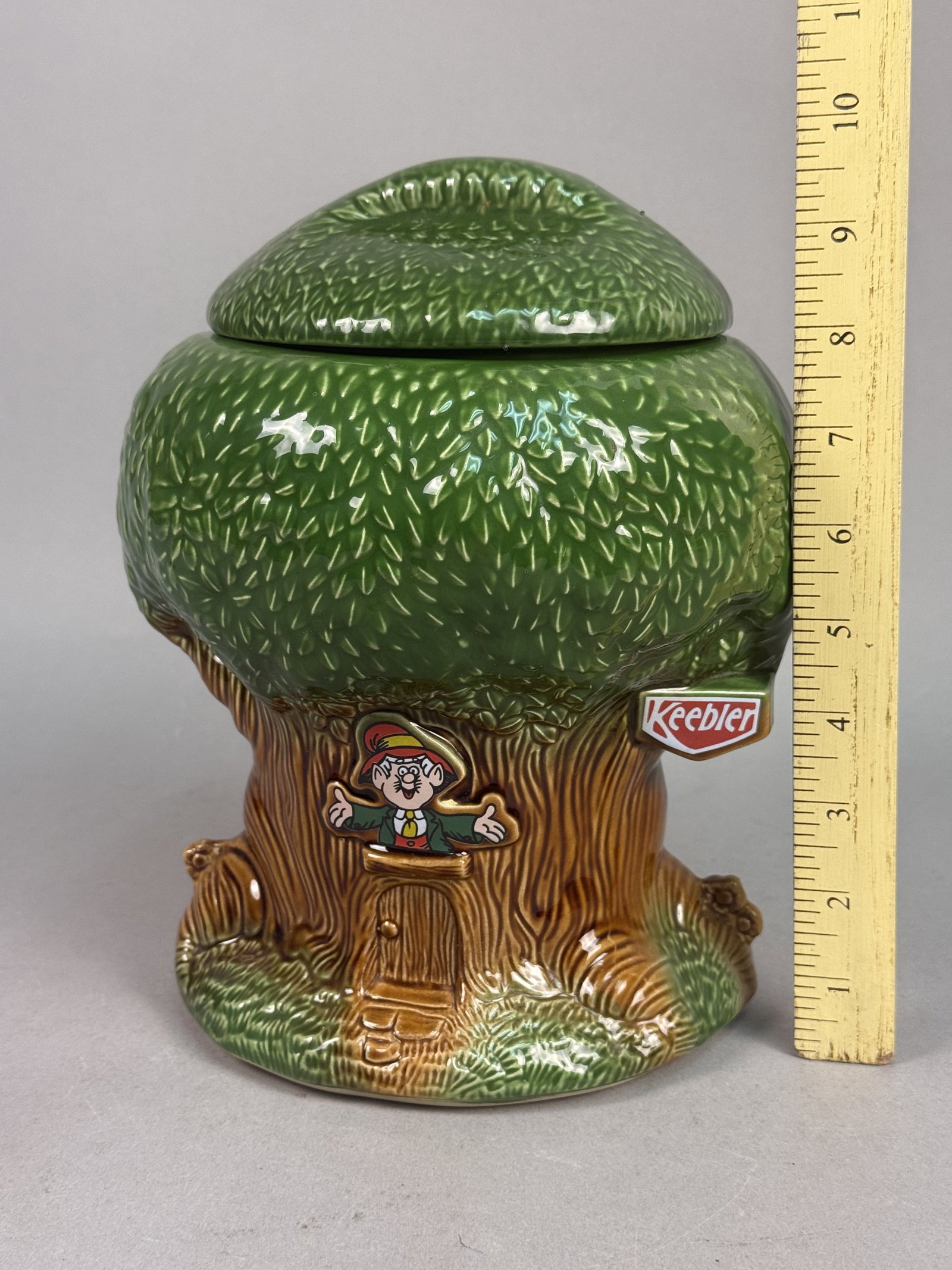 Keebler Ceramic Treehouse Cookie Jar - 6