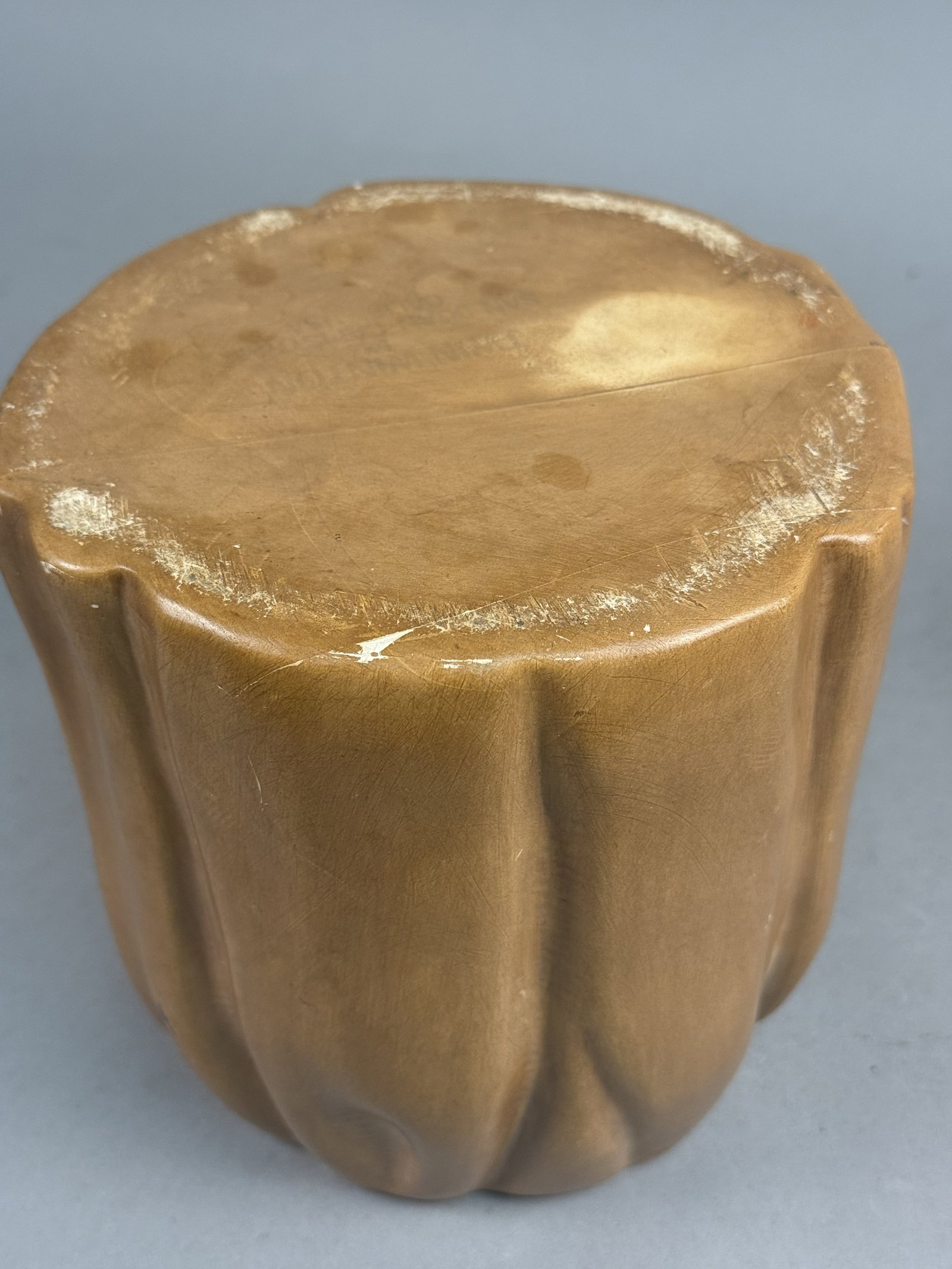 Glazed Earthenware Jovial Monk Cookie Jar - 7