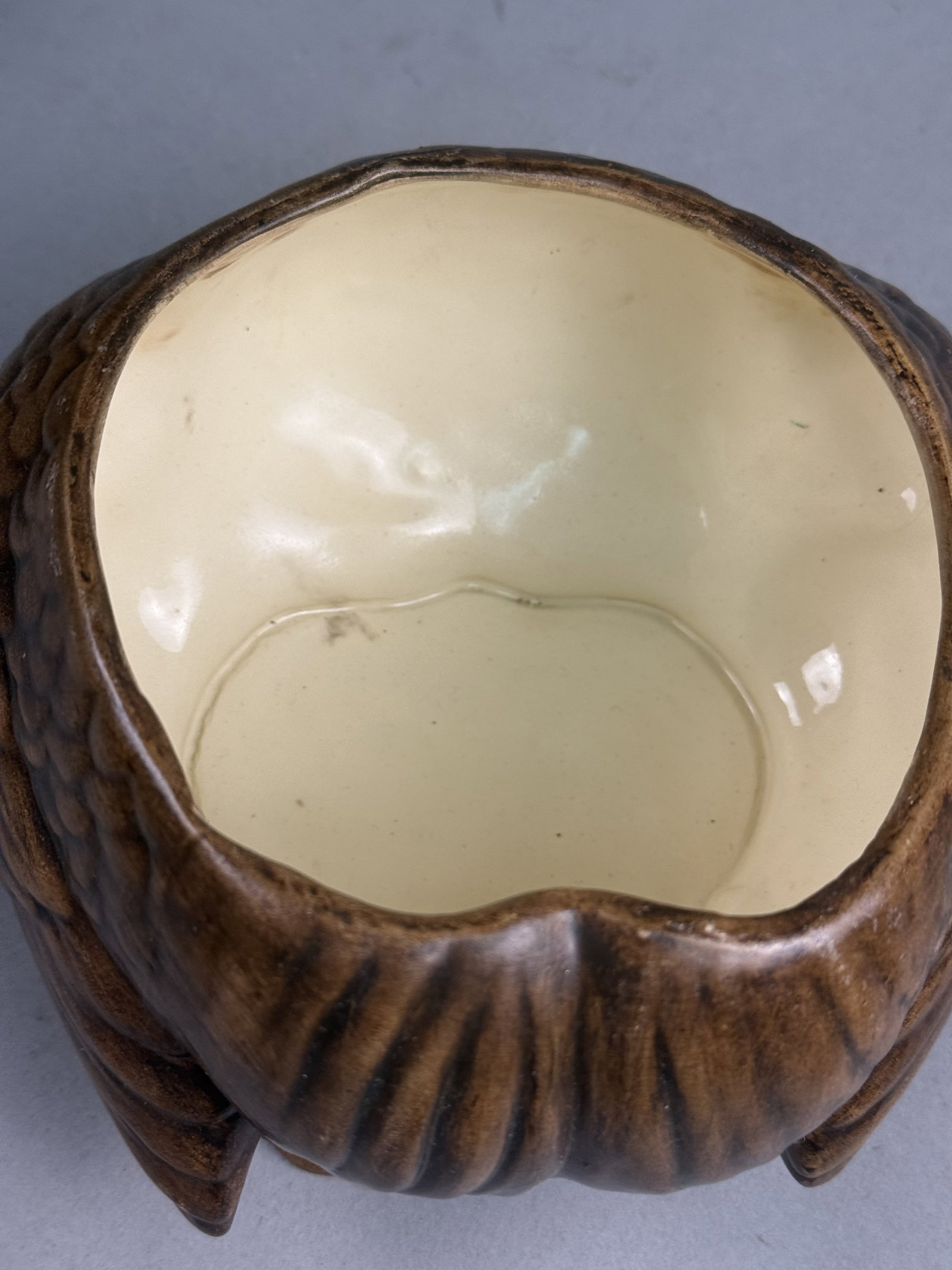 Glazed Ceramic Figural Rooster Jar - 4