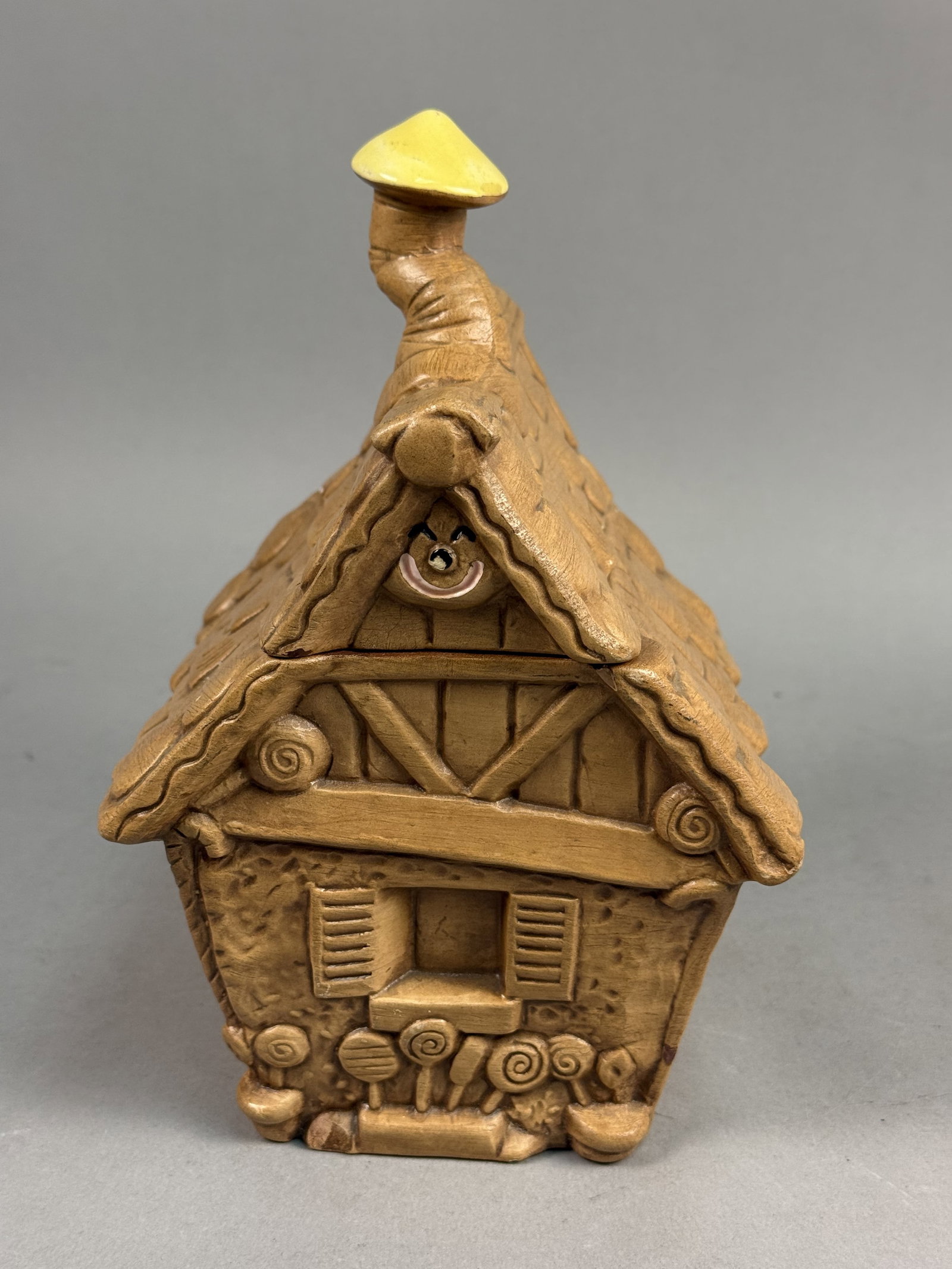 Candy House Ceramic Gingerbread Jar - 6