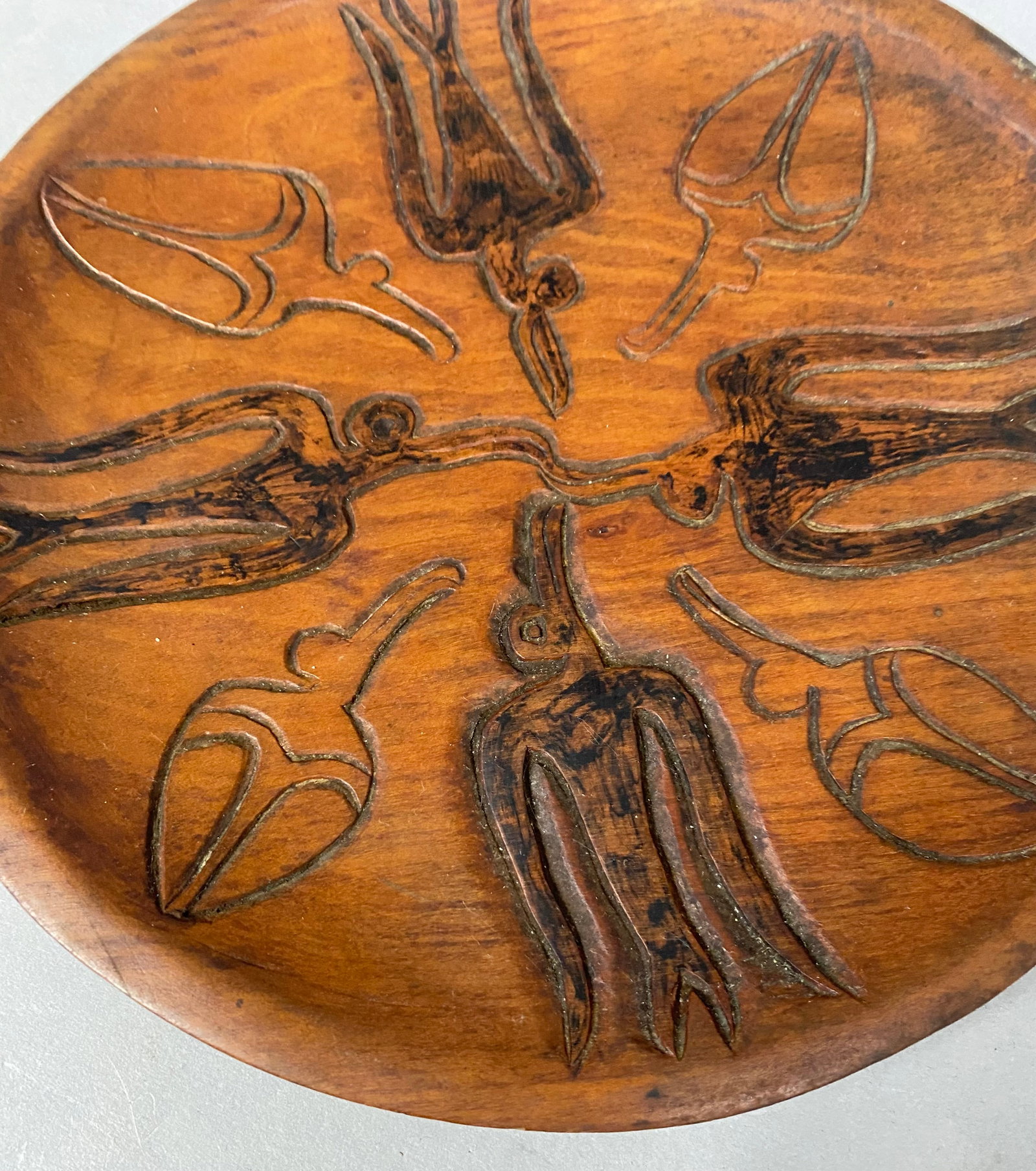 Assorted Carved Wooden Decorative Objects - 10