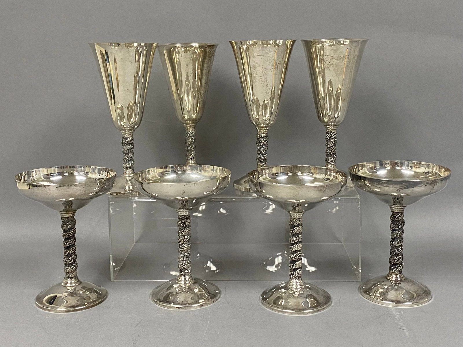 Roma SL Silver-Plated Grapevine Stemware (1 of 8)
