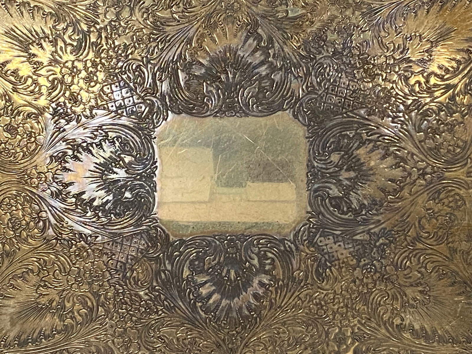 Wm Rogers Silver-Plated Rococo Handled Tray - 3