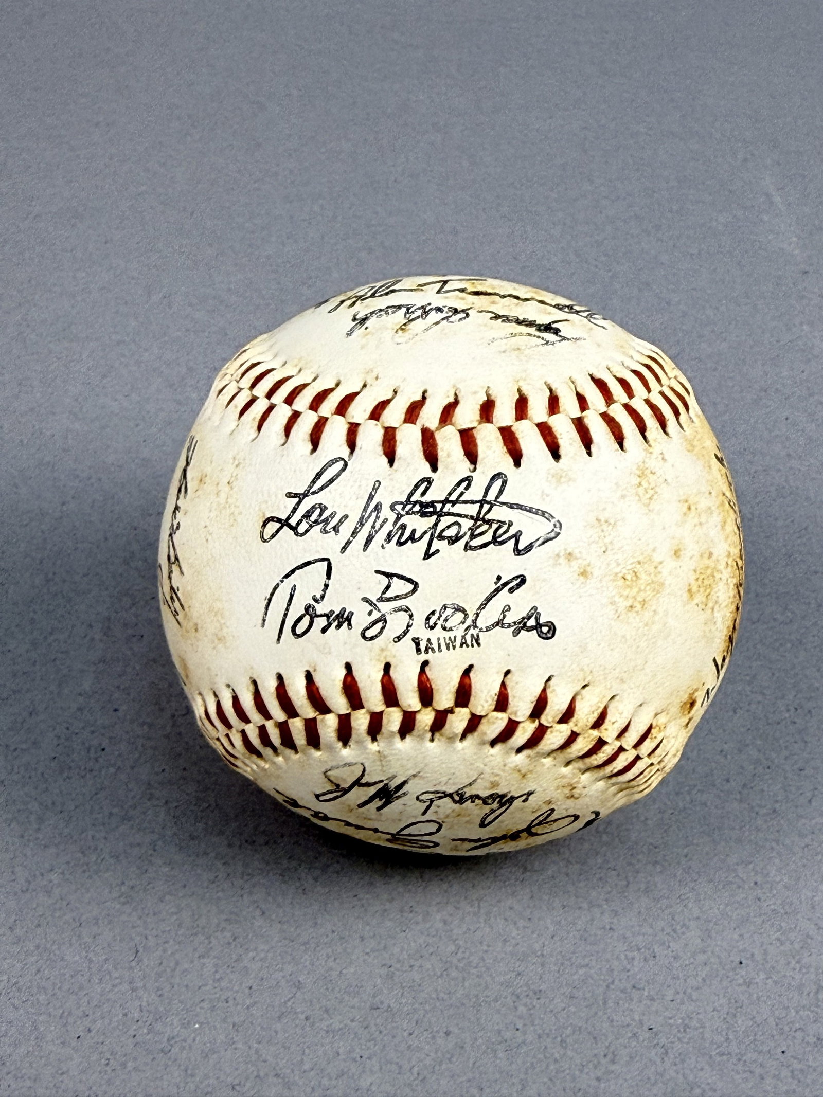 Detroit Tigers 1983 Multi-Signed Baseball (1 of 8)